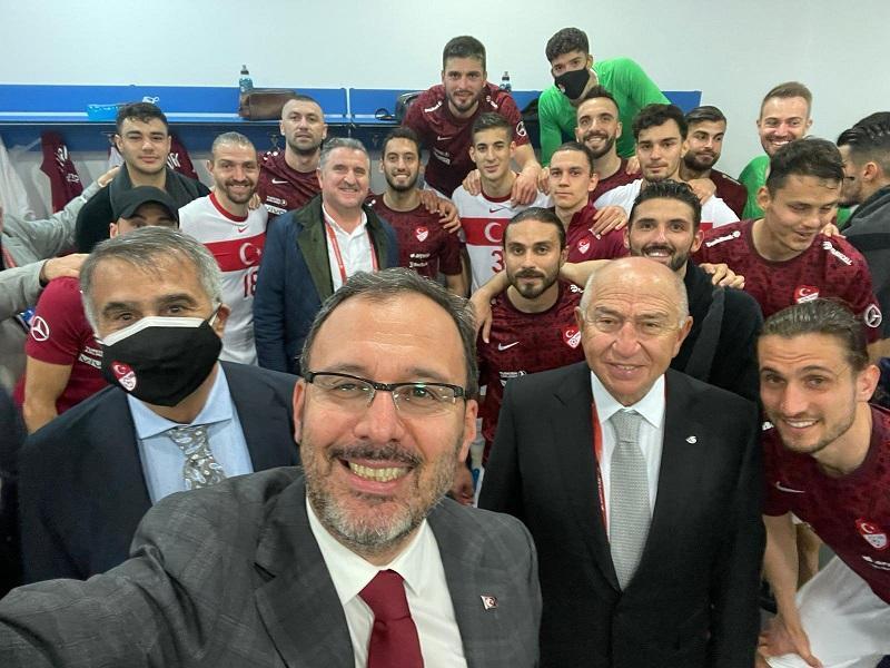 A Milli Takım, İspanyadan zaferle dönüyor