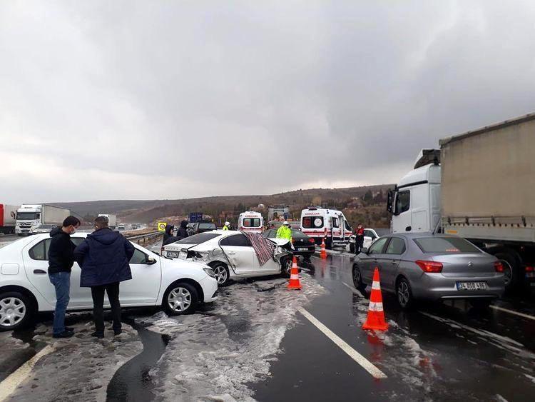 Ankara TEMde dolu kazası: 4 ölü, 5 yaralı