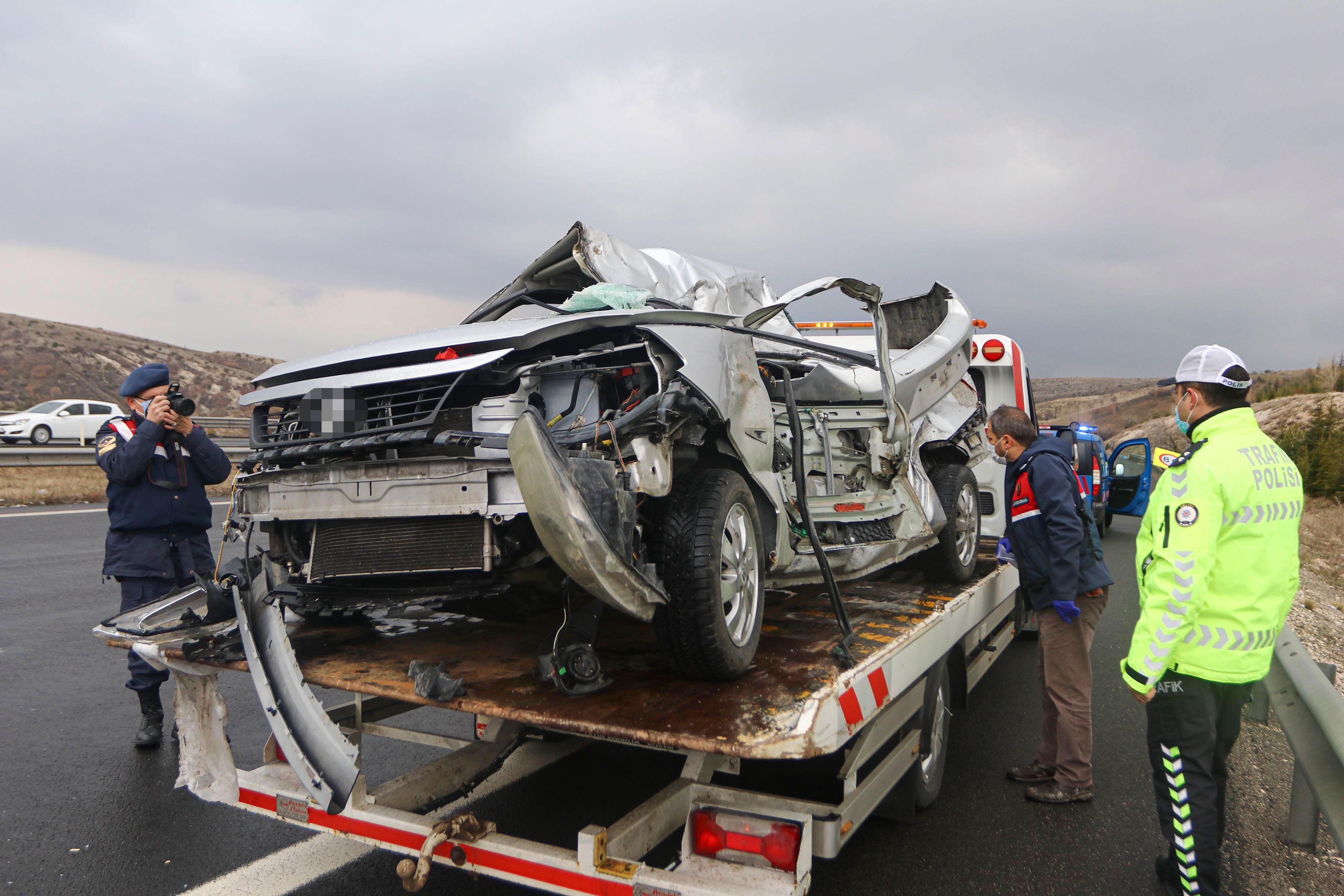 Ankara TEMde dolu kazası: 4 ölü, 5 yaralı