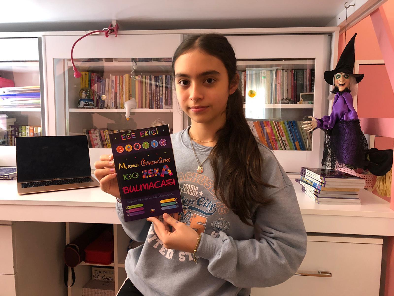 7 yaşında editör oldu, 13 yaşında kitabı çıkan Ece: Çok mutlu ve gururluyum