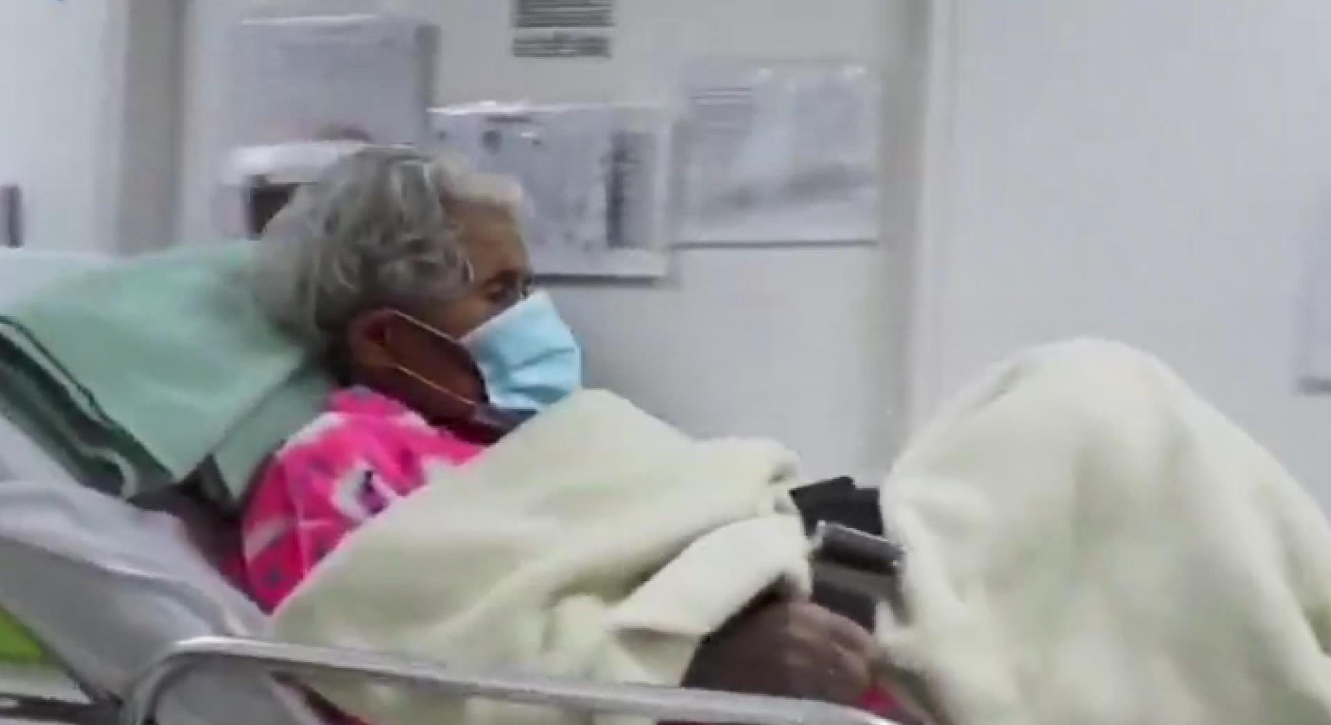 Kolombiyada Kovid-19a karşı ikinci kez galip gelen 104 yaşındaki kadın taburcu oldu