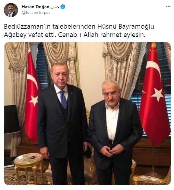 Bediüzzamanın talebesi Hüsnü Bayramoğlu, hayatını kaybetti