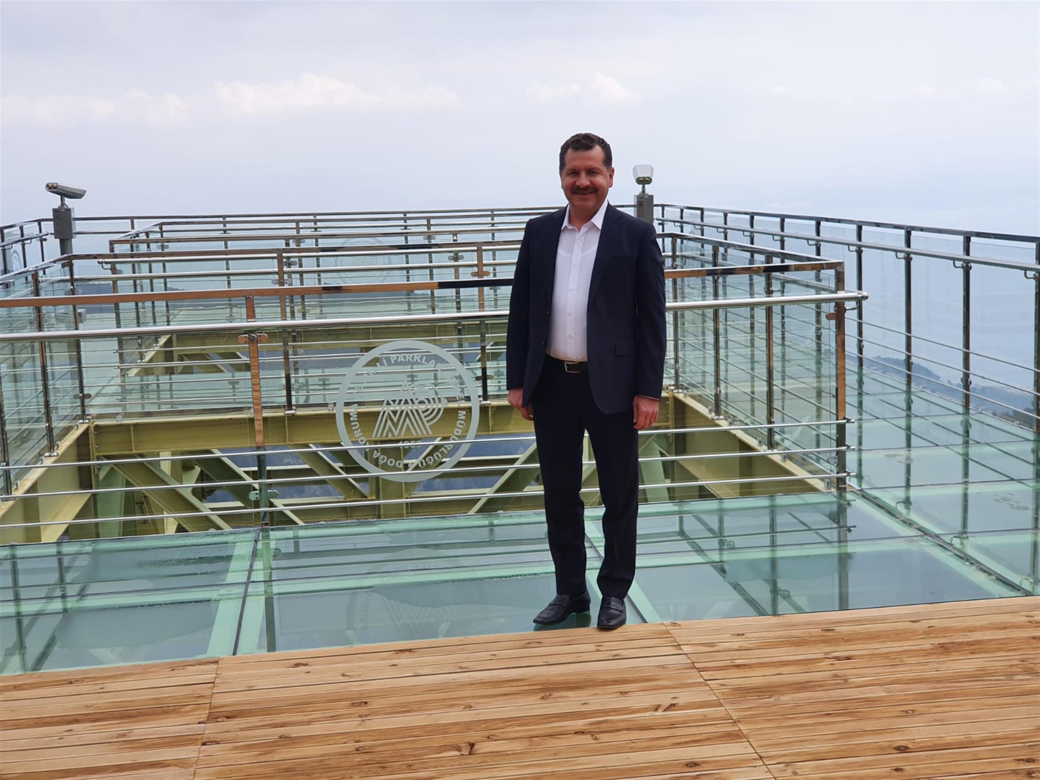 Kazdağları’na cam seyir terası