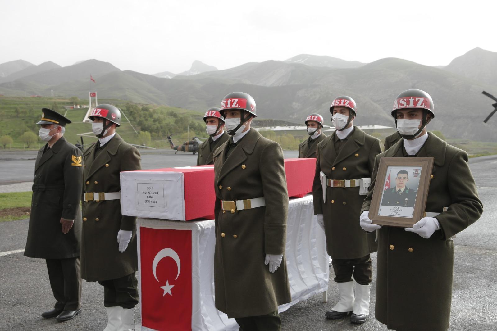 İzmire şehit ateşi düştü