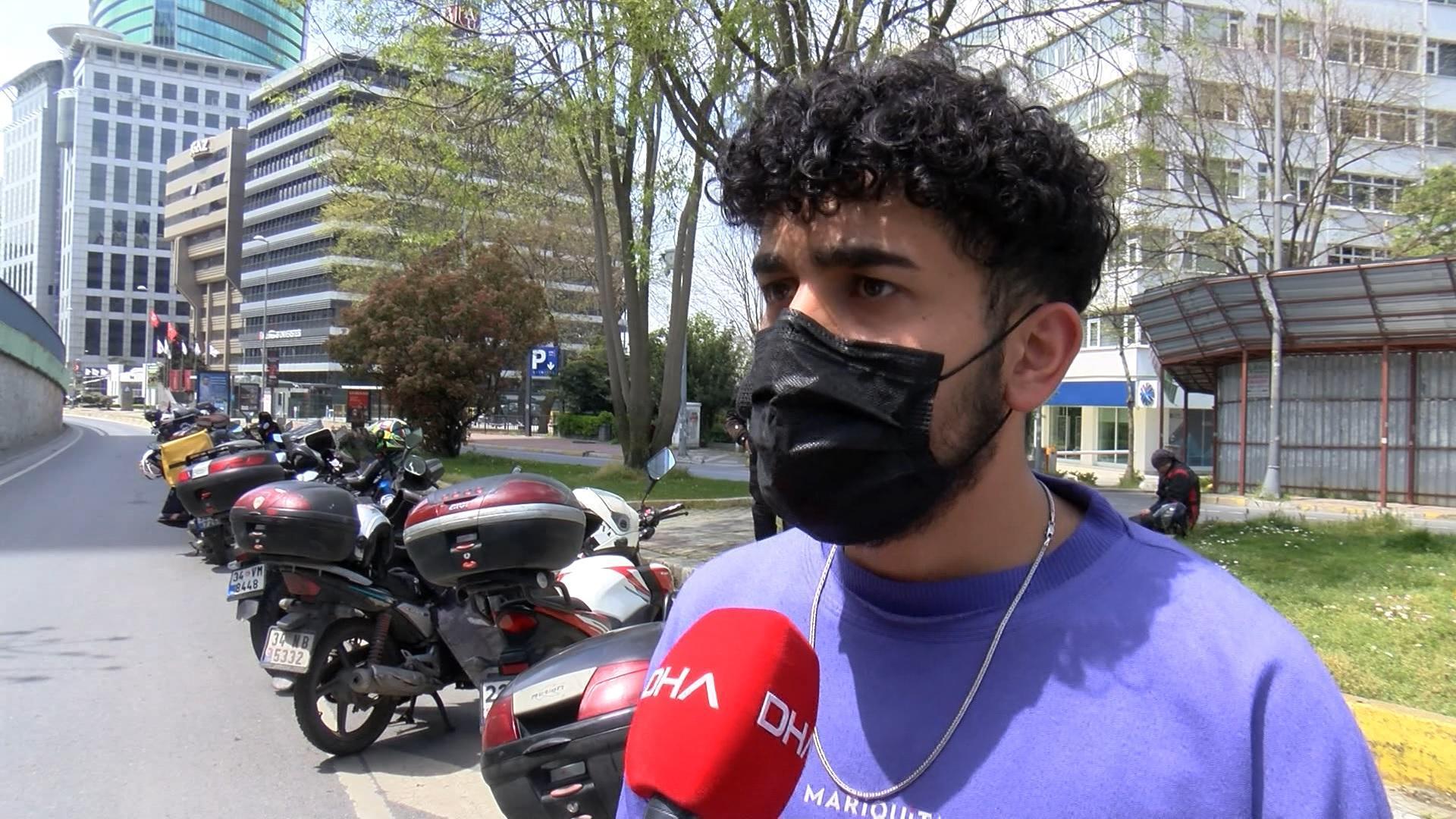 Motokuryeler, İpek Hattatın adli kontrol tedbirinin kaldırılmasını protesto etti