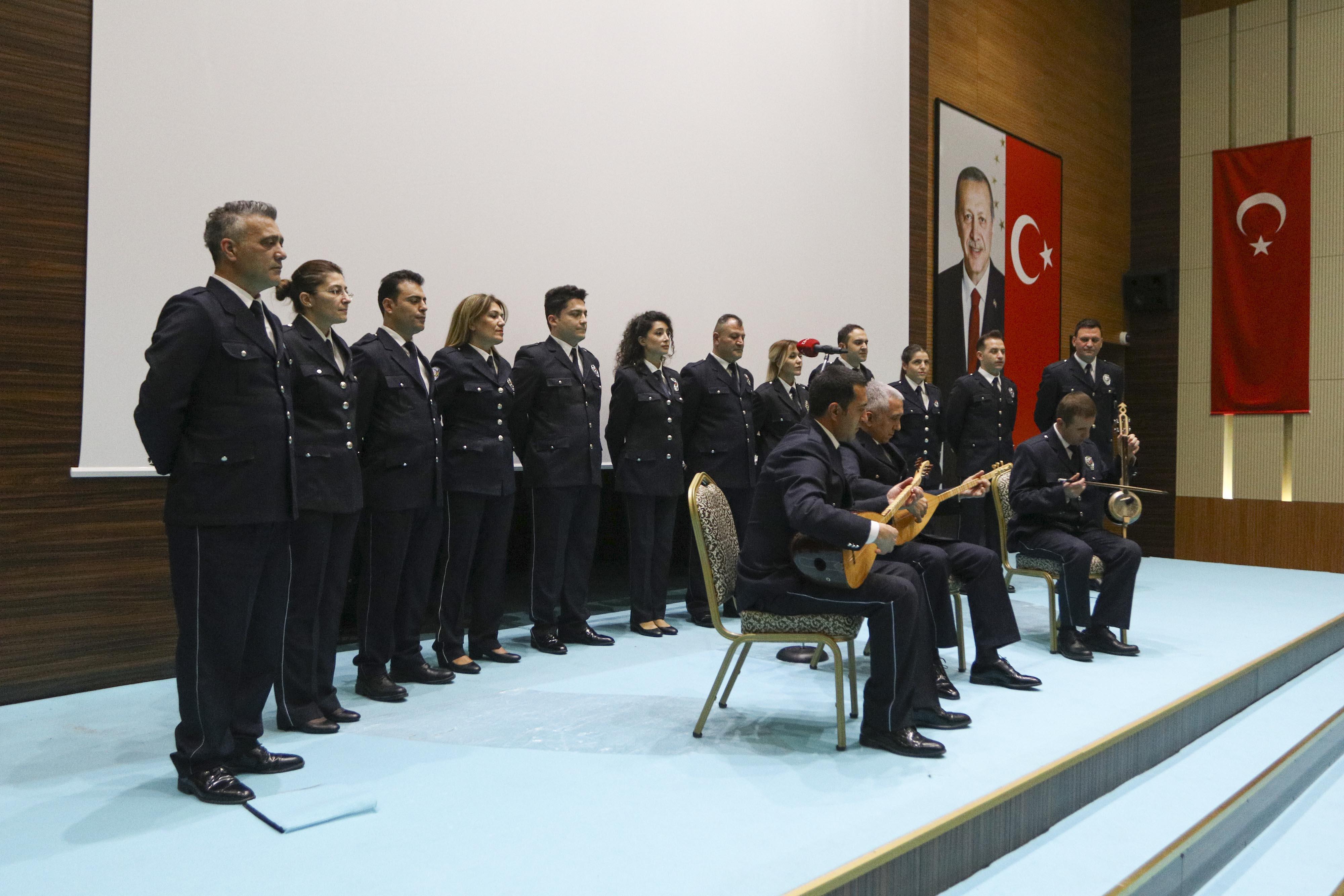 EGMnin polis korosu, kapılarını ilk kez DHAya açtı