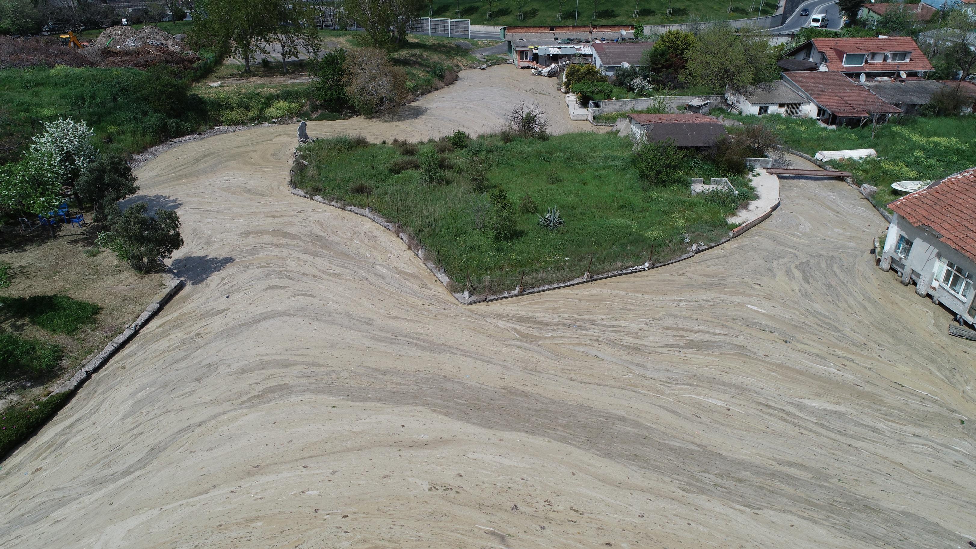 Menekşe Deresi deniz salyası ile kaplandı: 25 senedir ilk defa görüyorum