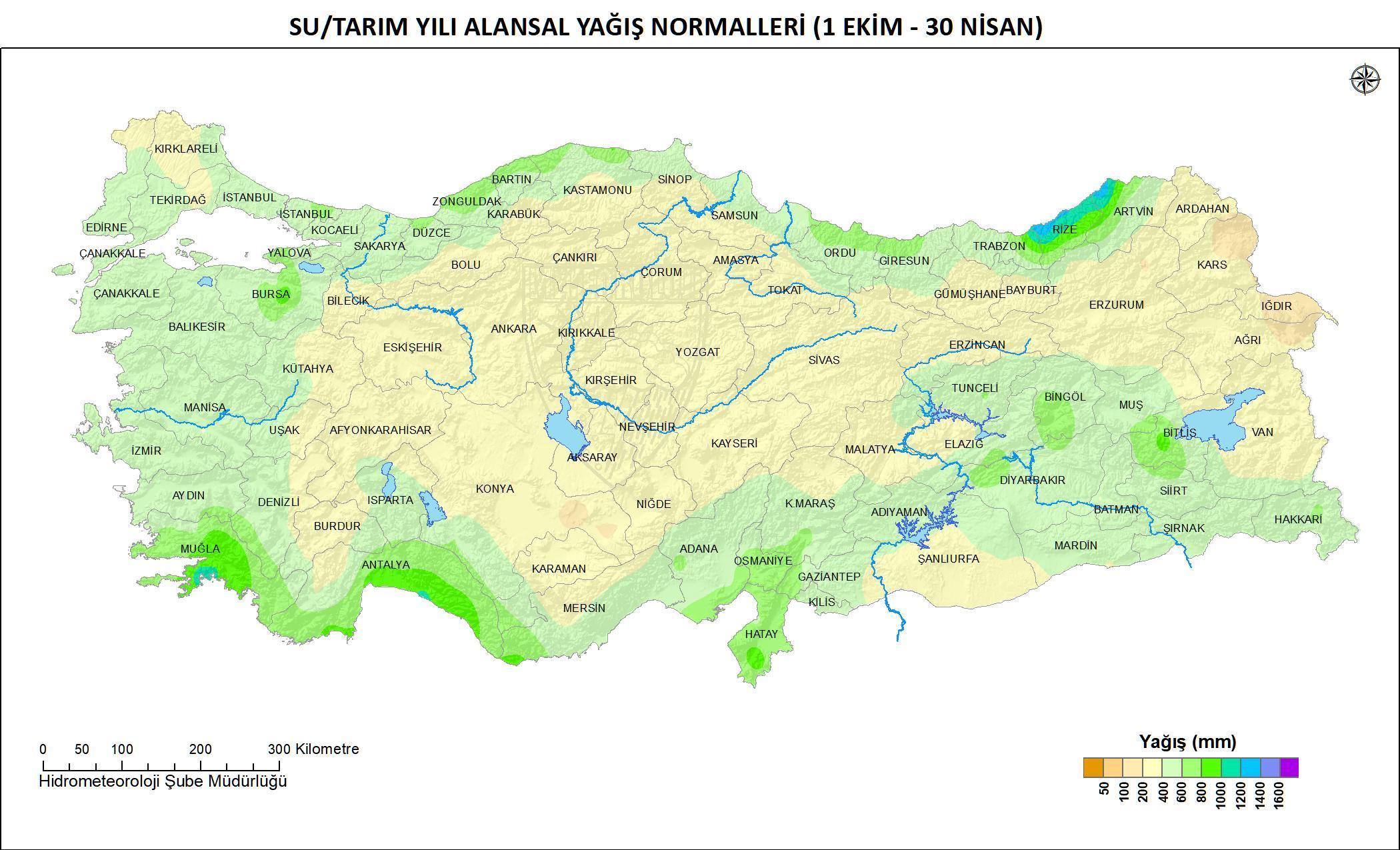 Doğu ve Güneydoğuda son 50 yılın en düşük yağışları