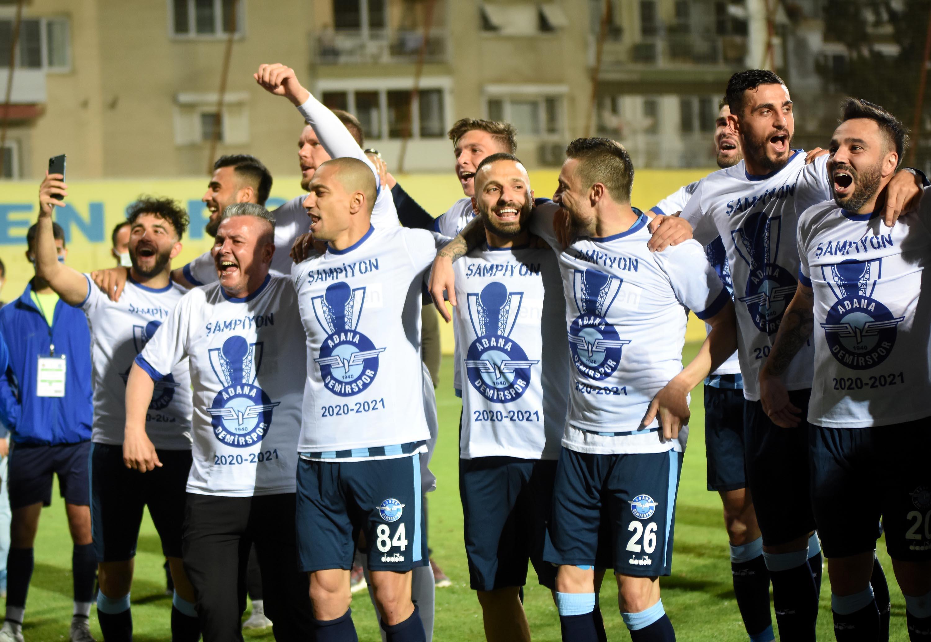 Büyük hasret sona erdi Adana Demirspor ve Giresunspor Süper Ligde