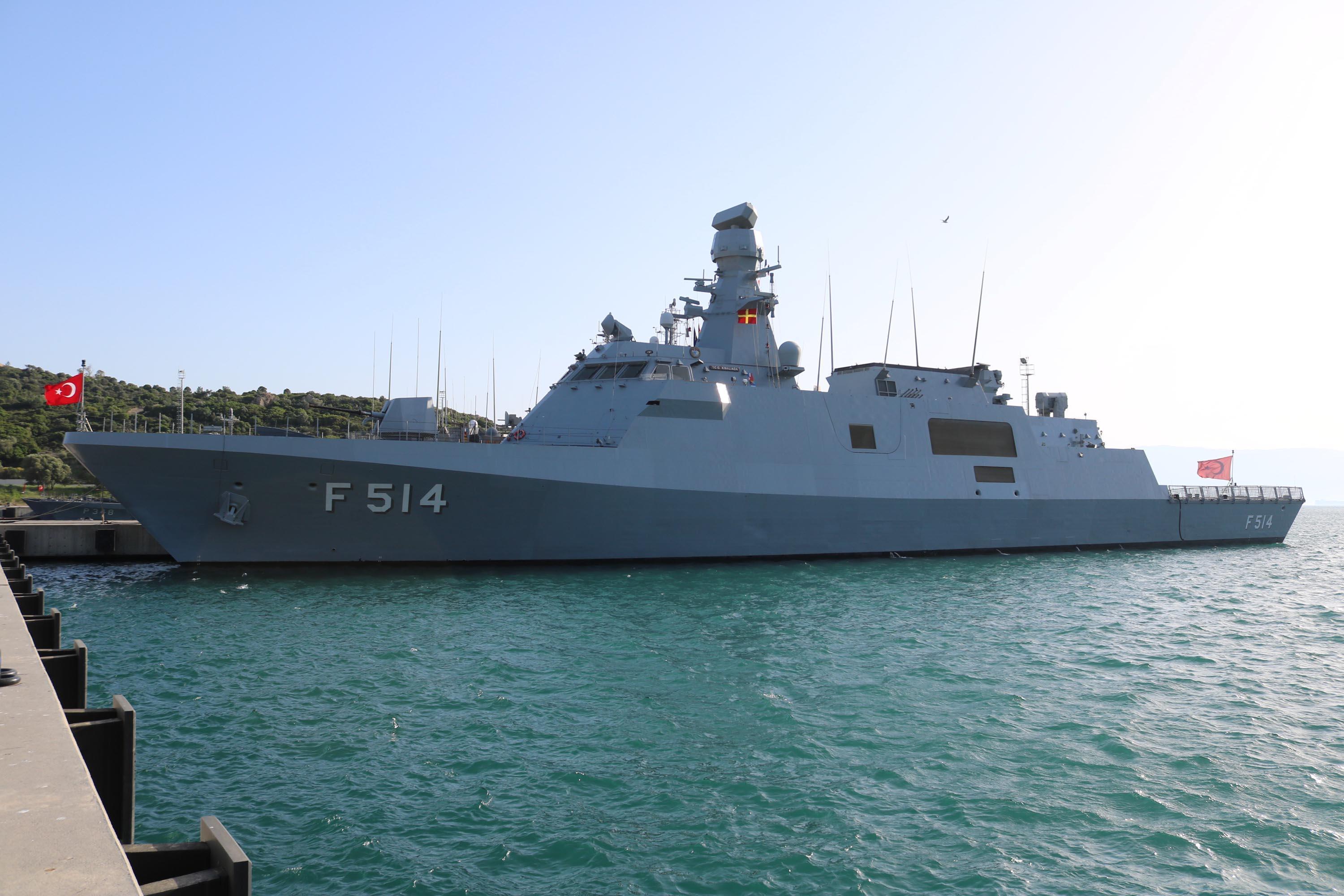 DHA, mavi vatanın muhafızı TCG Kınalıada Korvetinde