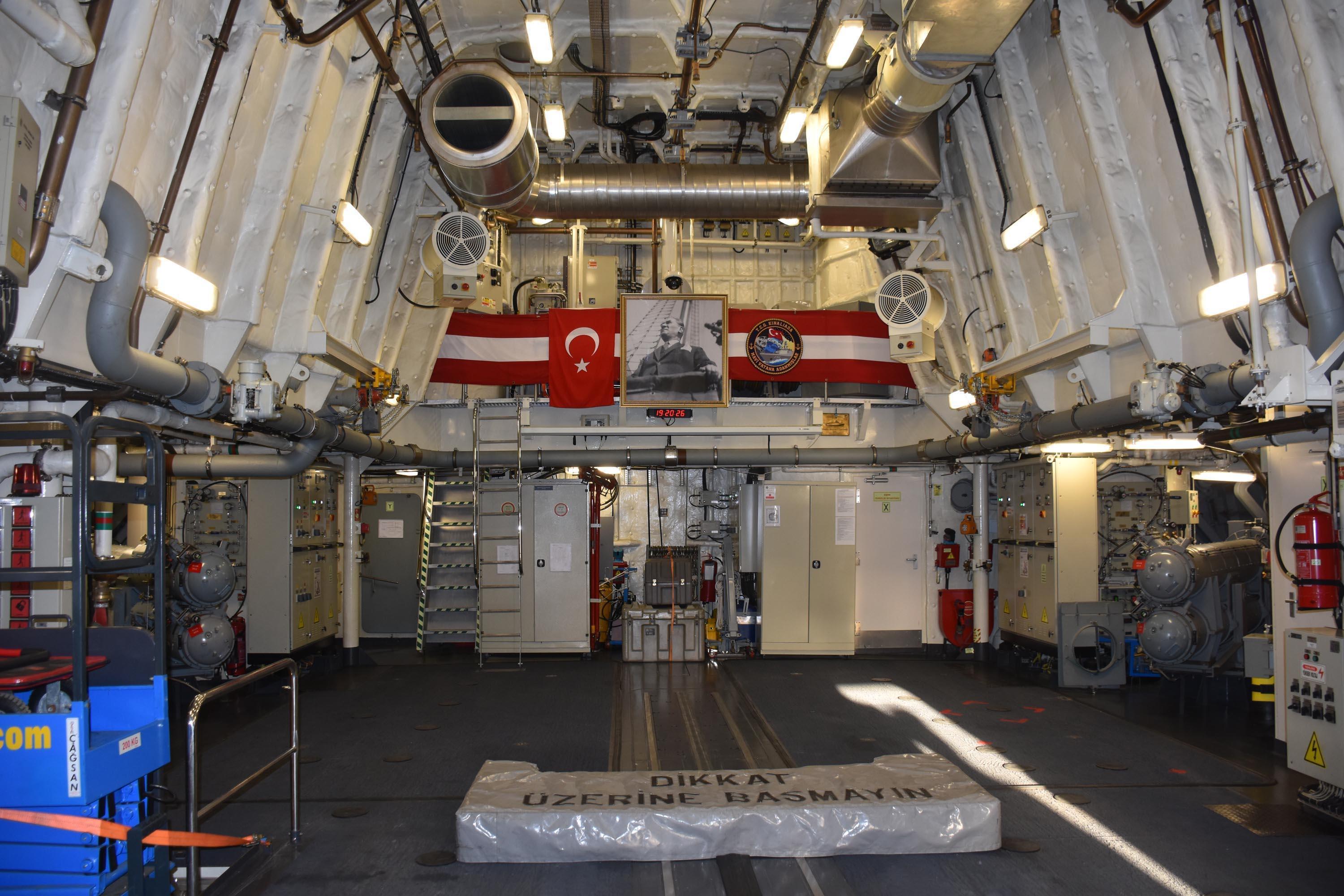 DHA, mavi vatanın muhafızı TCG Kınalıada Korvetinde