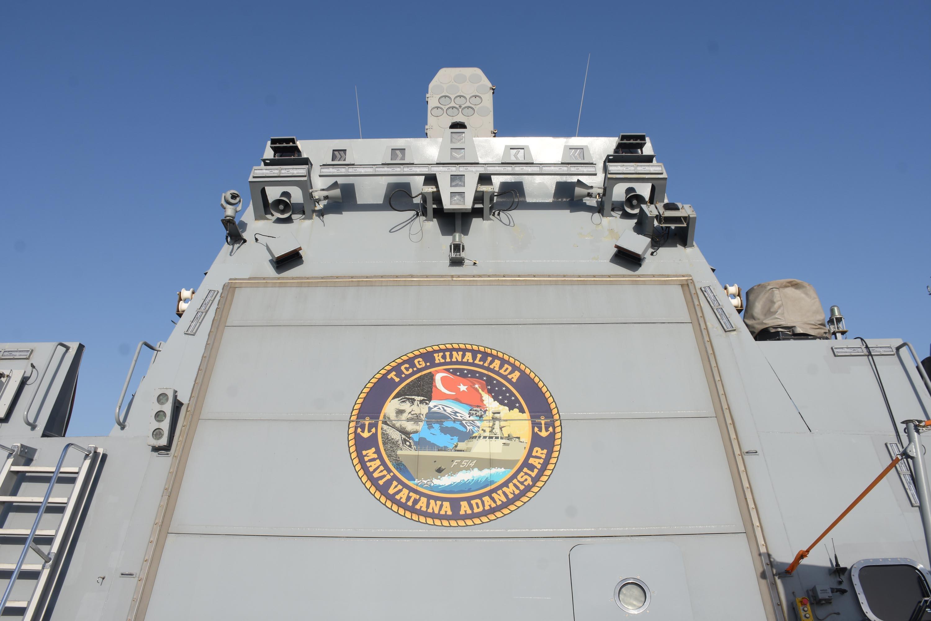 DHA, mavi vatanın muhafızı TCG Kınalıada Korvetinde
