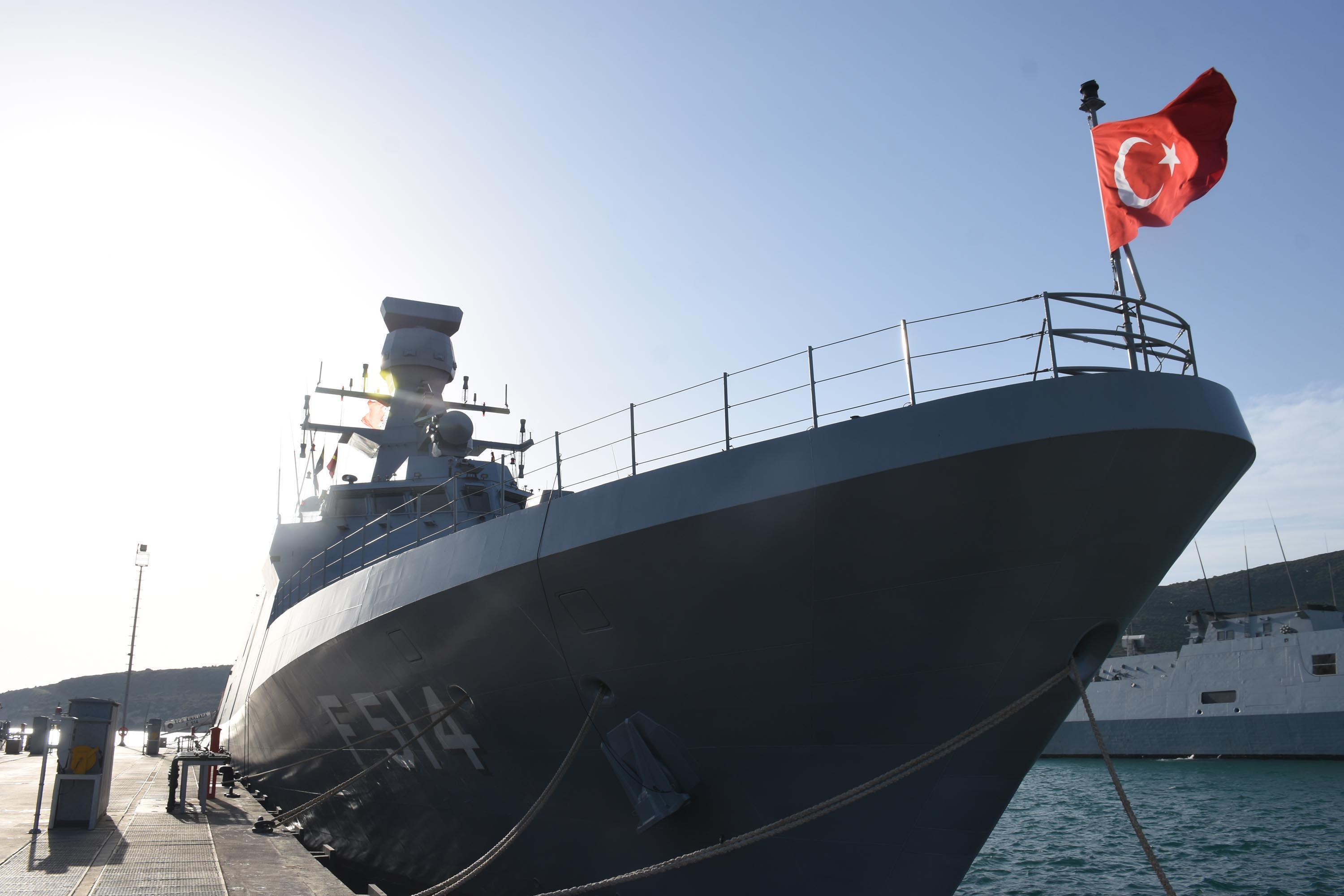 DHA, mavi vatanın muhafızı TCG Kınalıada Korvetinde