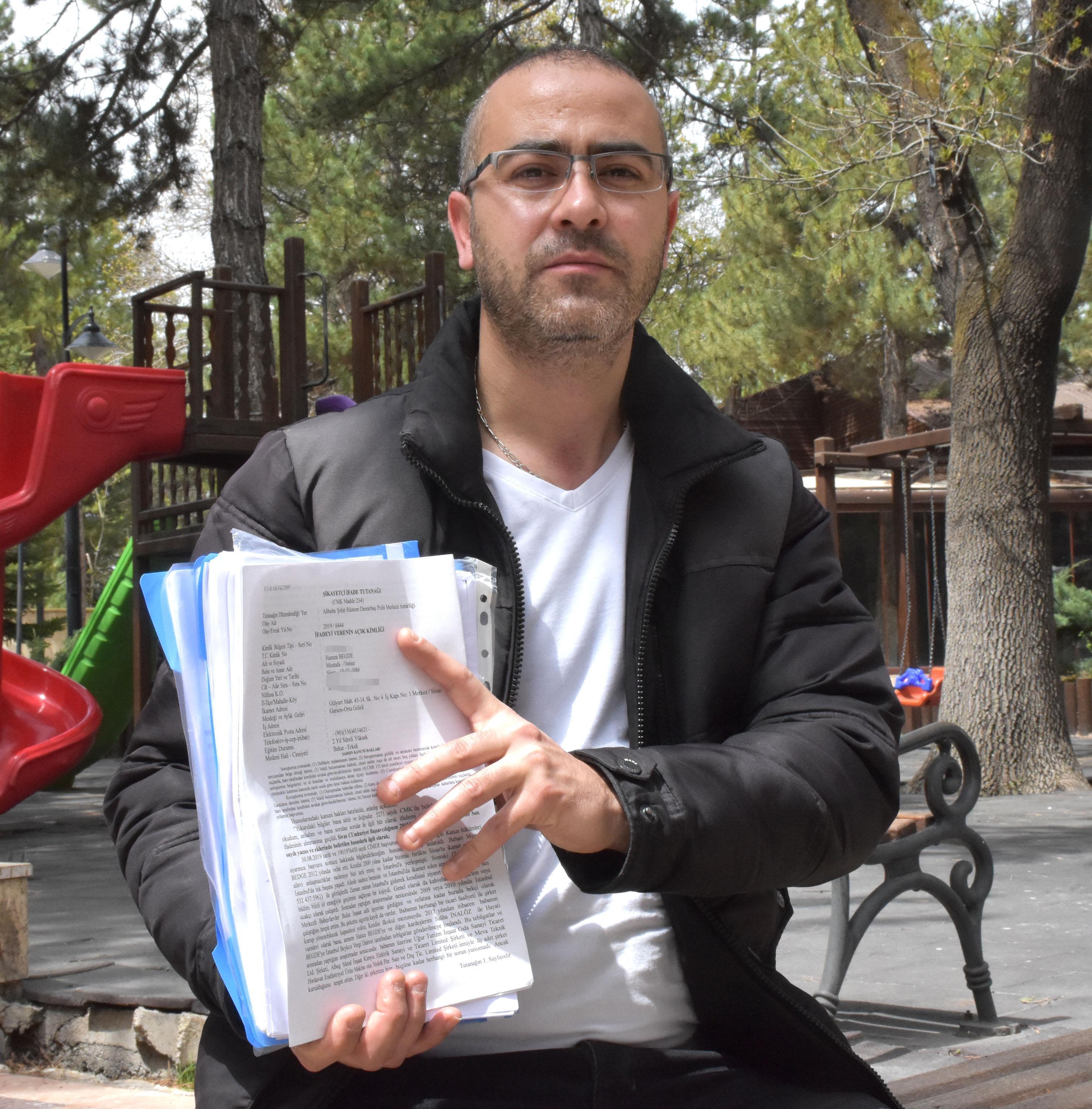 Kimlik bilgileriyle babasının adına kurulan 3 şirketten 14 milyonluk borç kaldı
