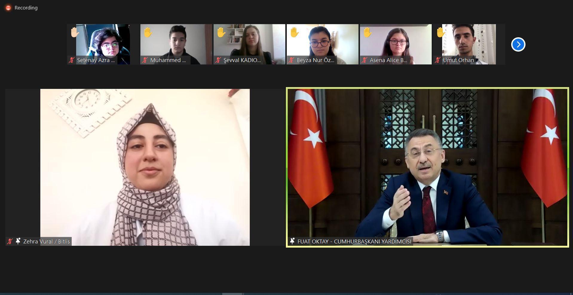 Cumhurbaşkanı Yardımcısı Oktay: Mazlumların umudu, sessizlerin sesi olacağız