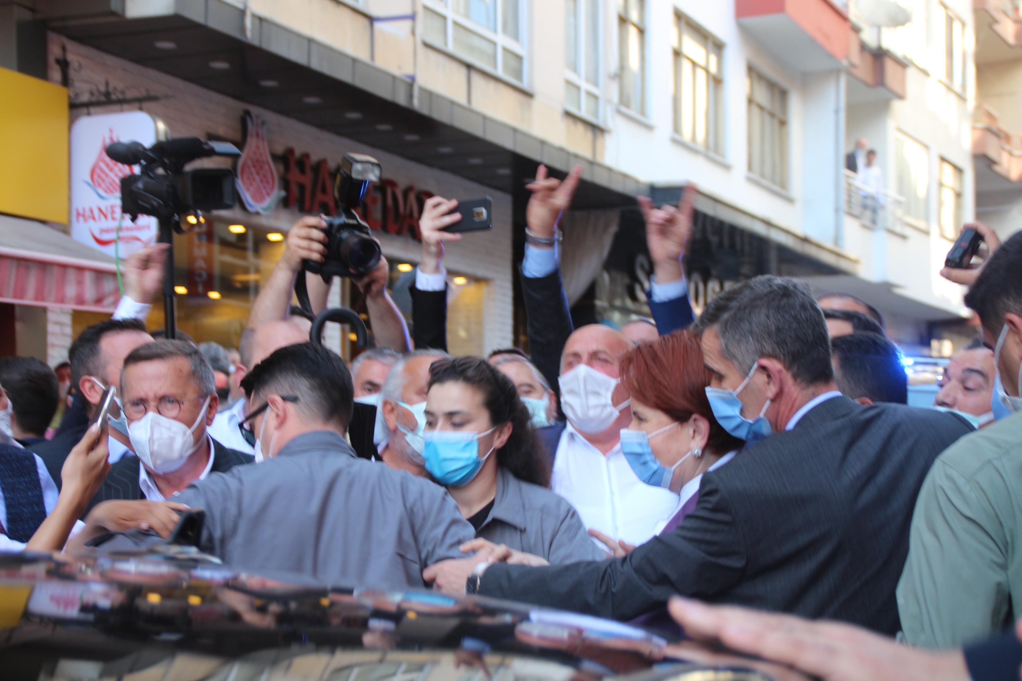 Akşener’in İkizdere ziyaretinde gerginlik