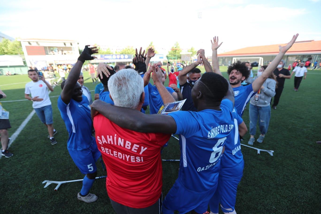 Şahinbey Belediyesi, Ampute Futbol Şampiyonlar Ligi şampiyonu