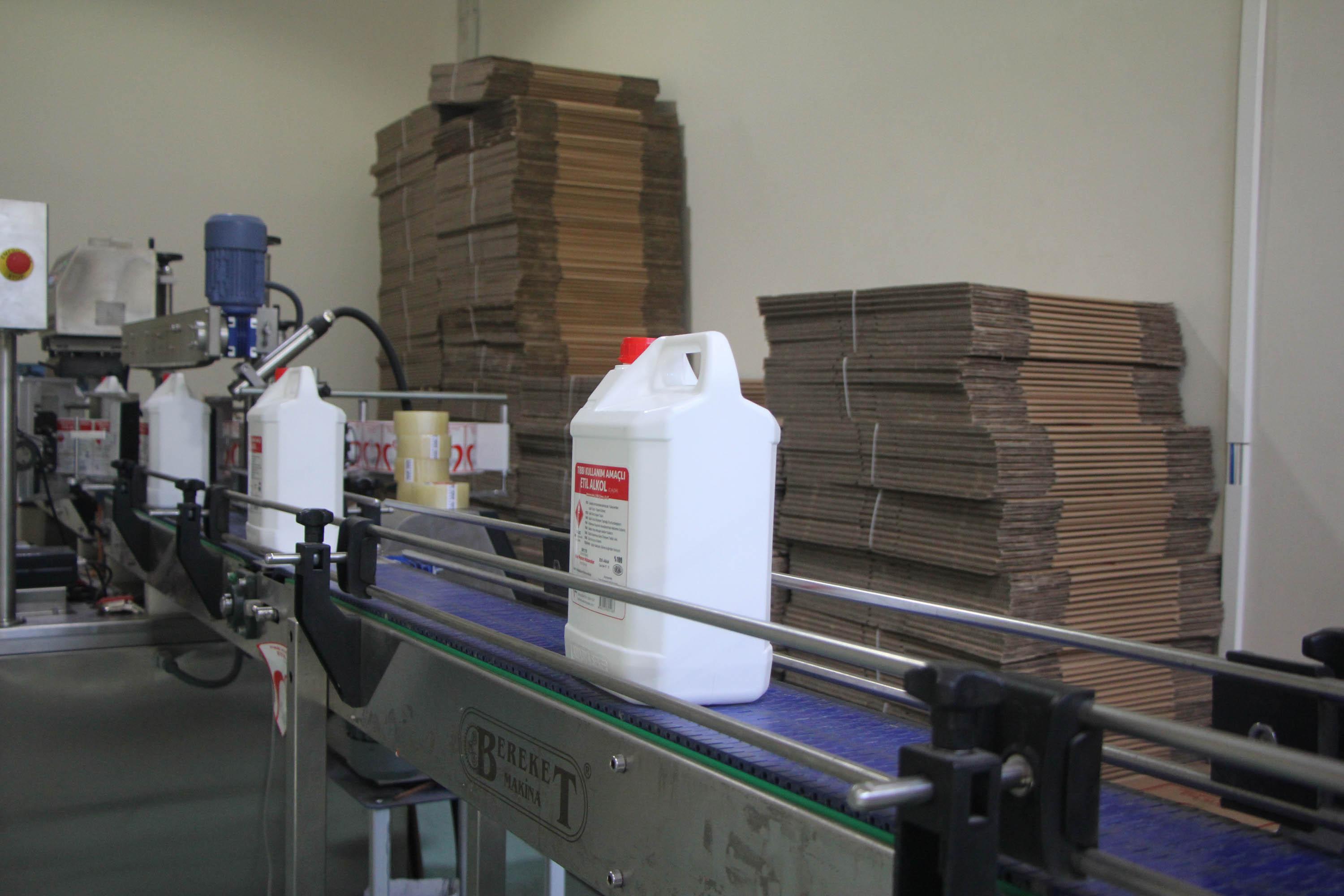 Amasyada bu yıl 7 milyon litre etil alkol üretilecek