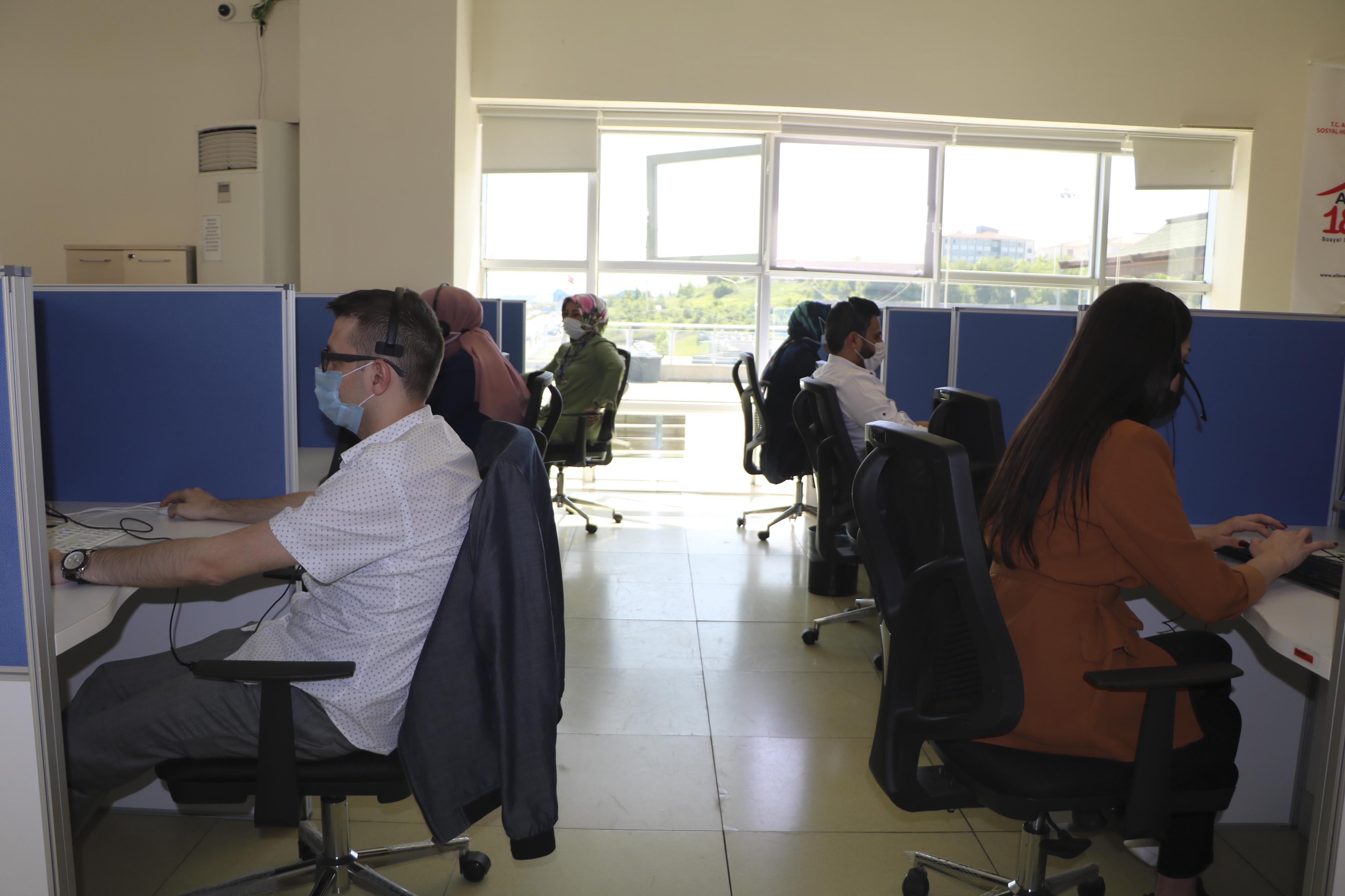 Bakanlığın Alo 183 hattında pandemi yoğunluğu