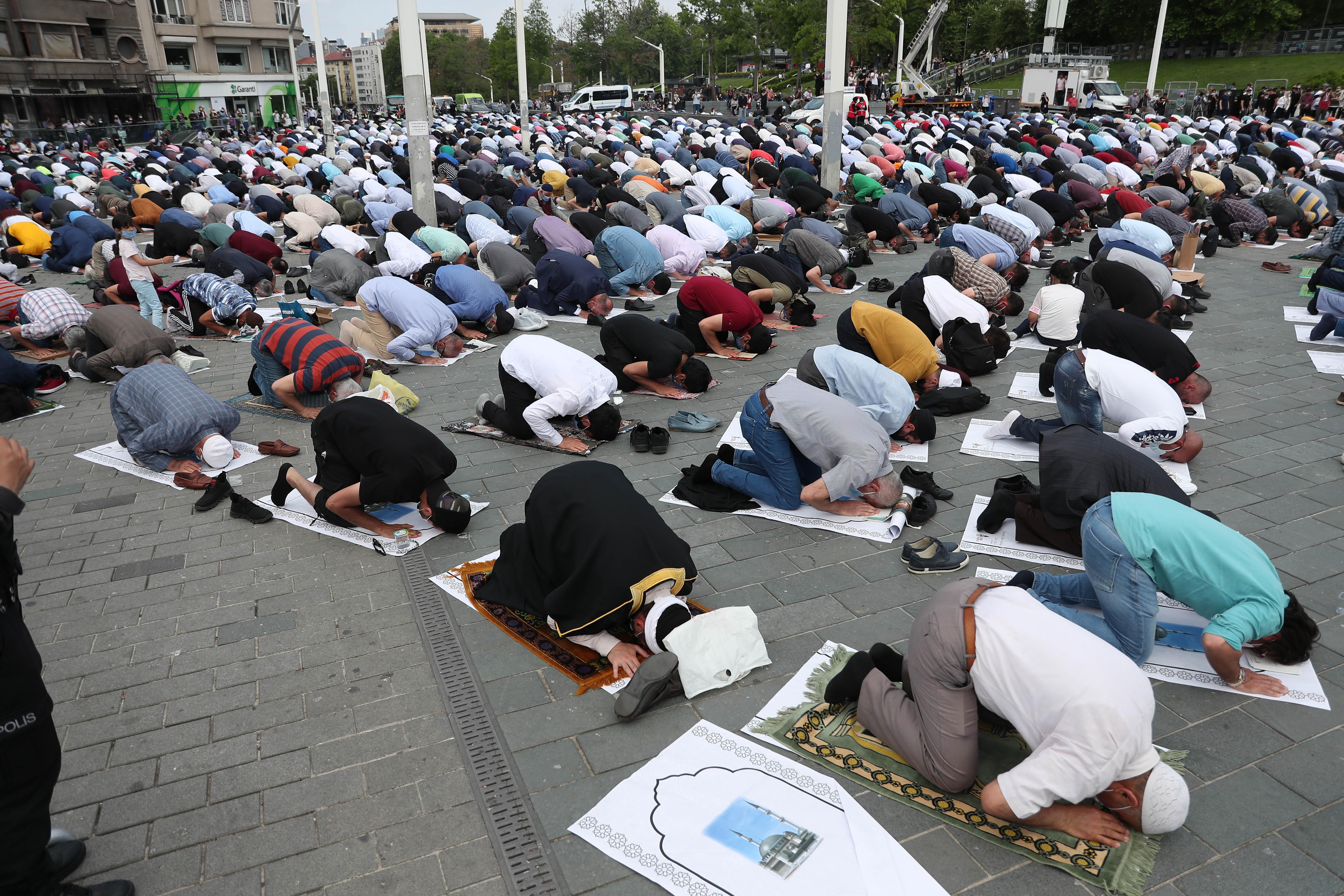 Erdoğan: Taksim Camii, İstanbulun sembolleri arasındaki seçkin yerini şimdiden almıştır