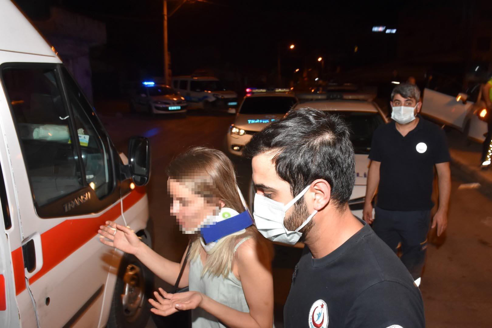 Polisin üzerine otomobilini süren alkollü sürücü, kaza yapınca yakalandı