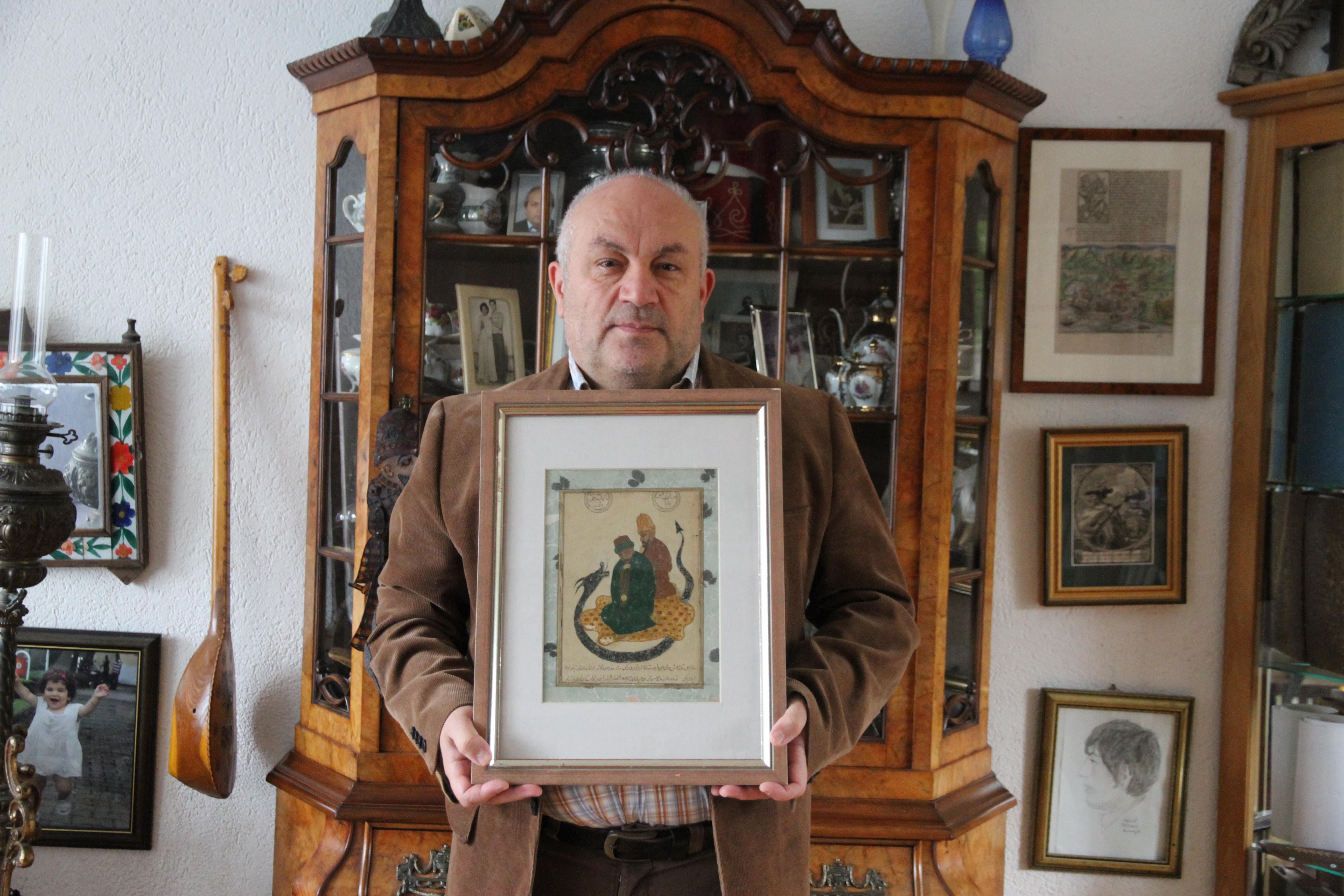 Hacı Bektaş-ı Veli tablosundaki ejderhanın hikayesi