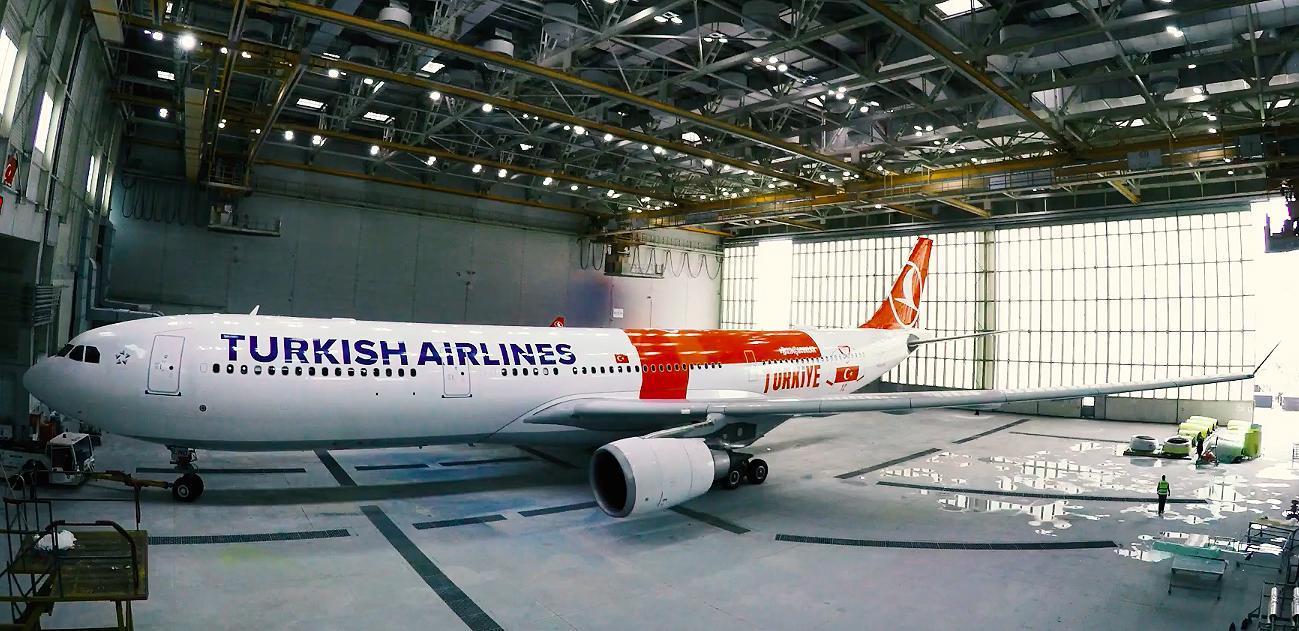 EURO 2020de A Milli Takımımızı taşıyacak uçak göklerde