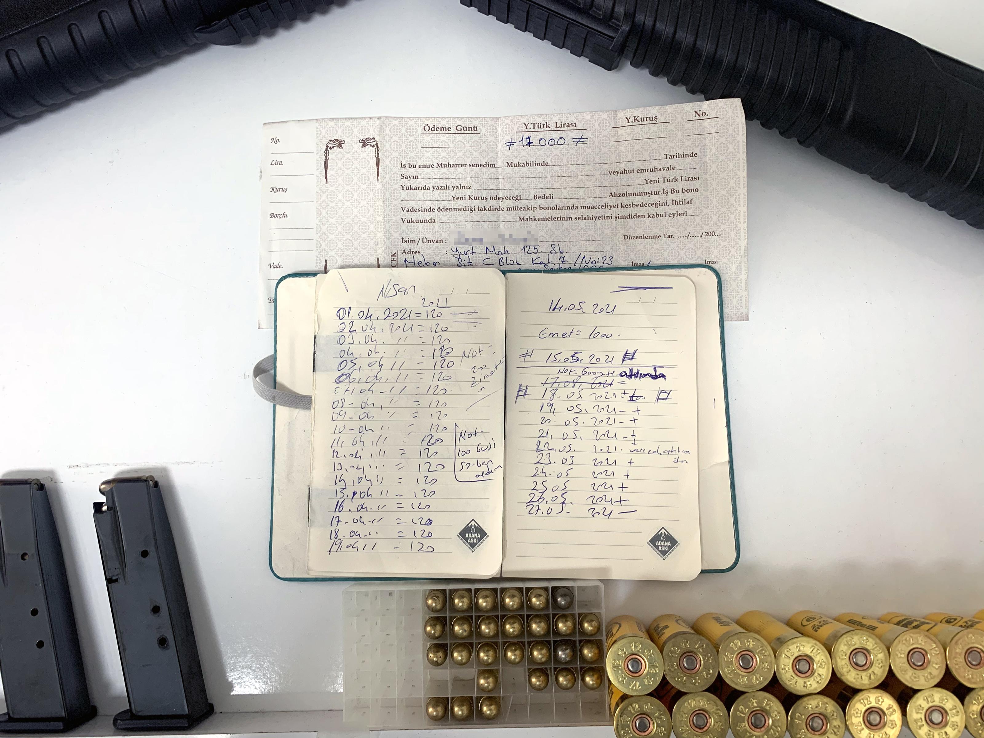 10 milyon 350 bin liralık vurgun yapan tefecilere operasyonda 9 tutuklama