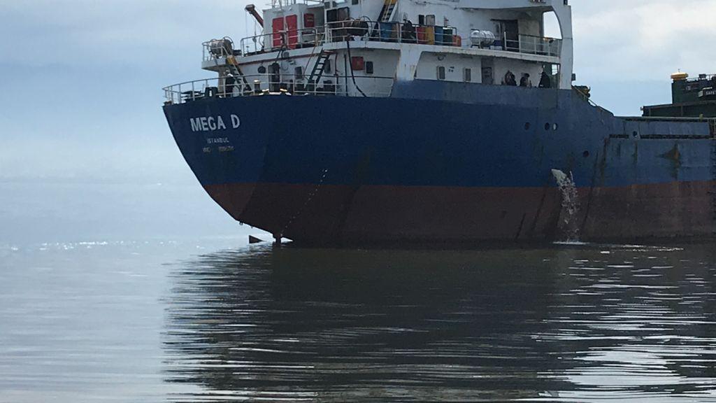 İzmit Körfezine gemiyle atık bırakılmasına 1 milyon lira ceza