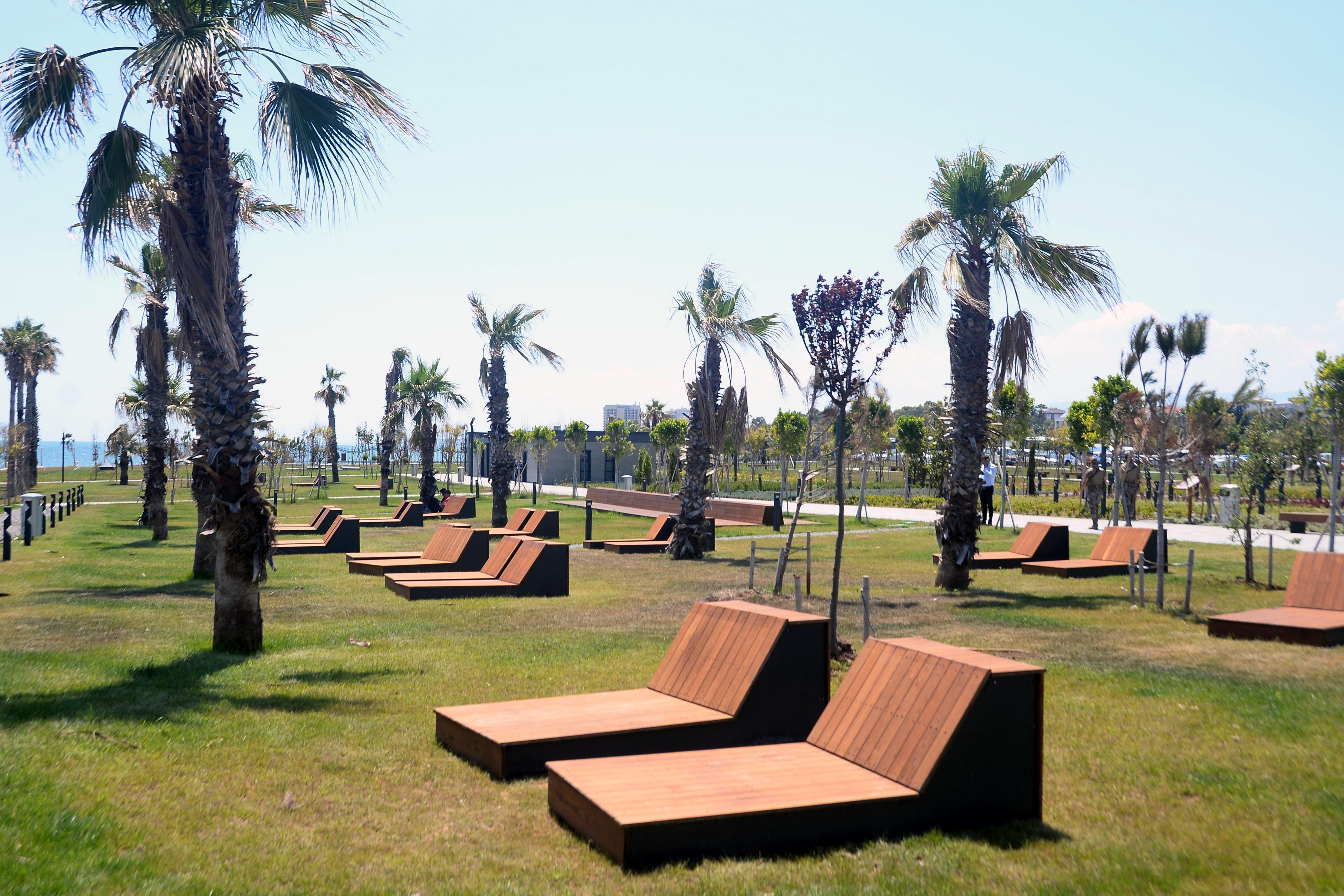 Mersin Millet Bahçesi ziyarete açıldı