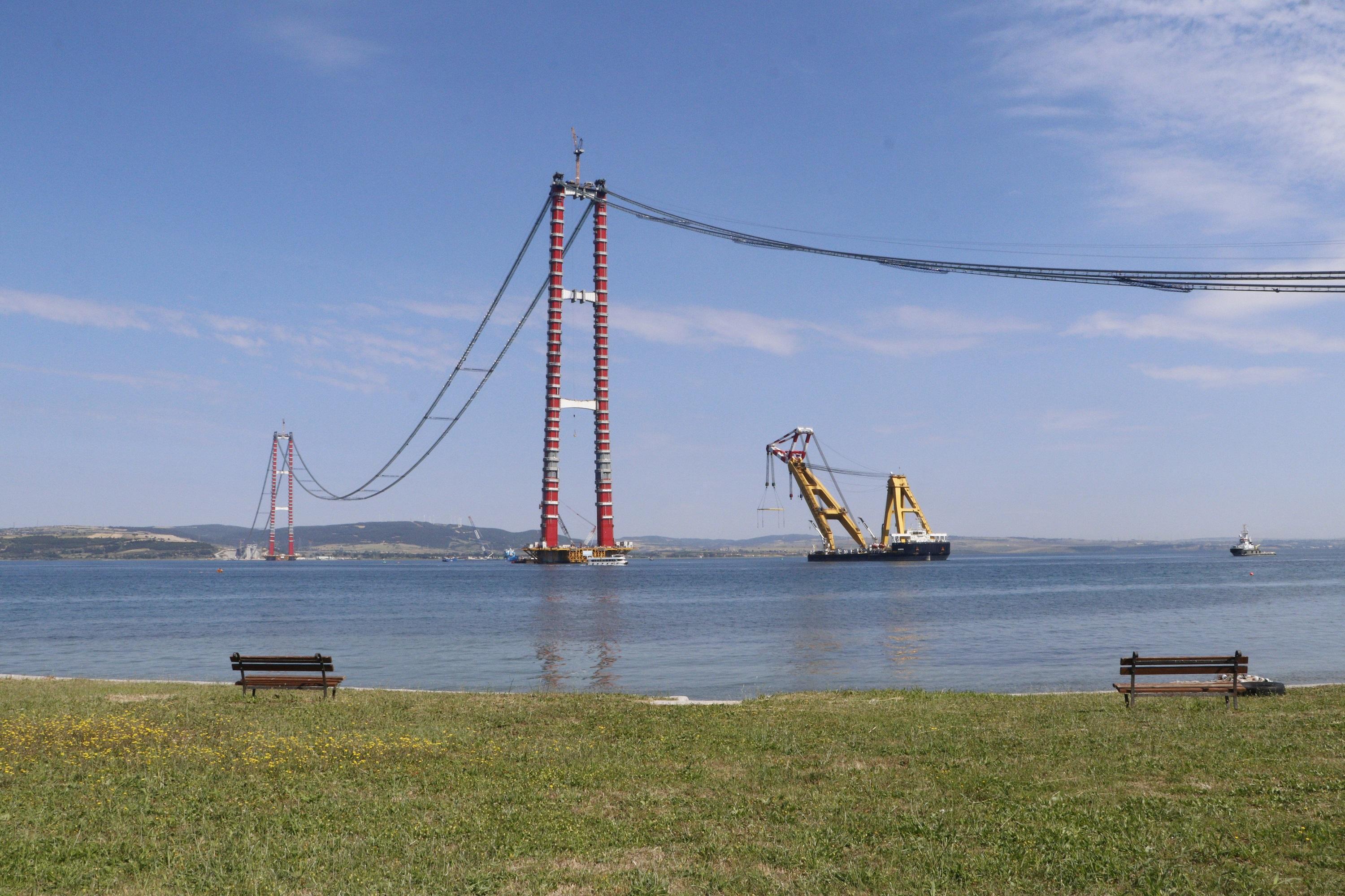 1915 Çanakkale Köprüsü için boğaz gemi geçişlerine kapatıldı