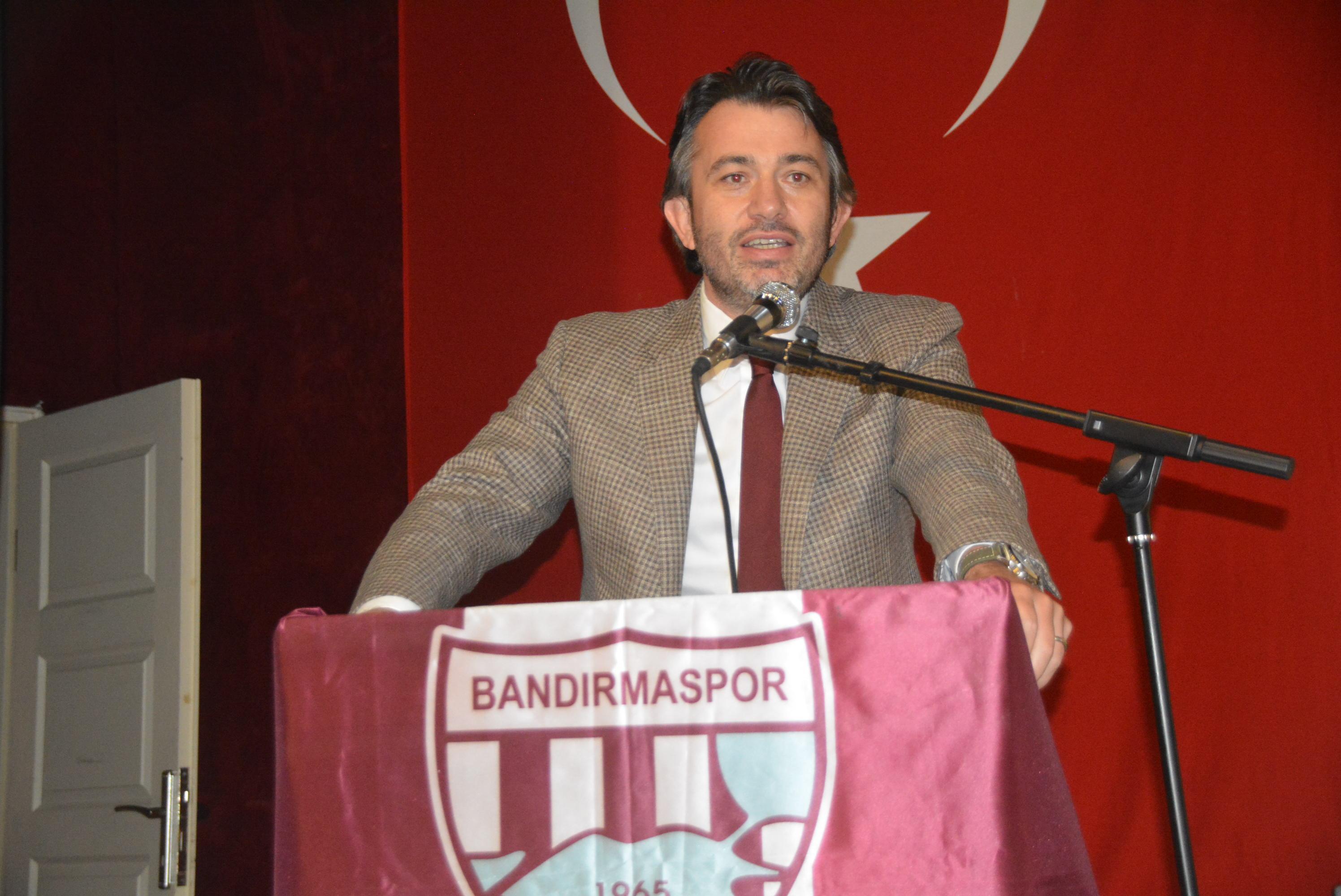 Bandırmasporda Onur Göçmez yeniden başkan