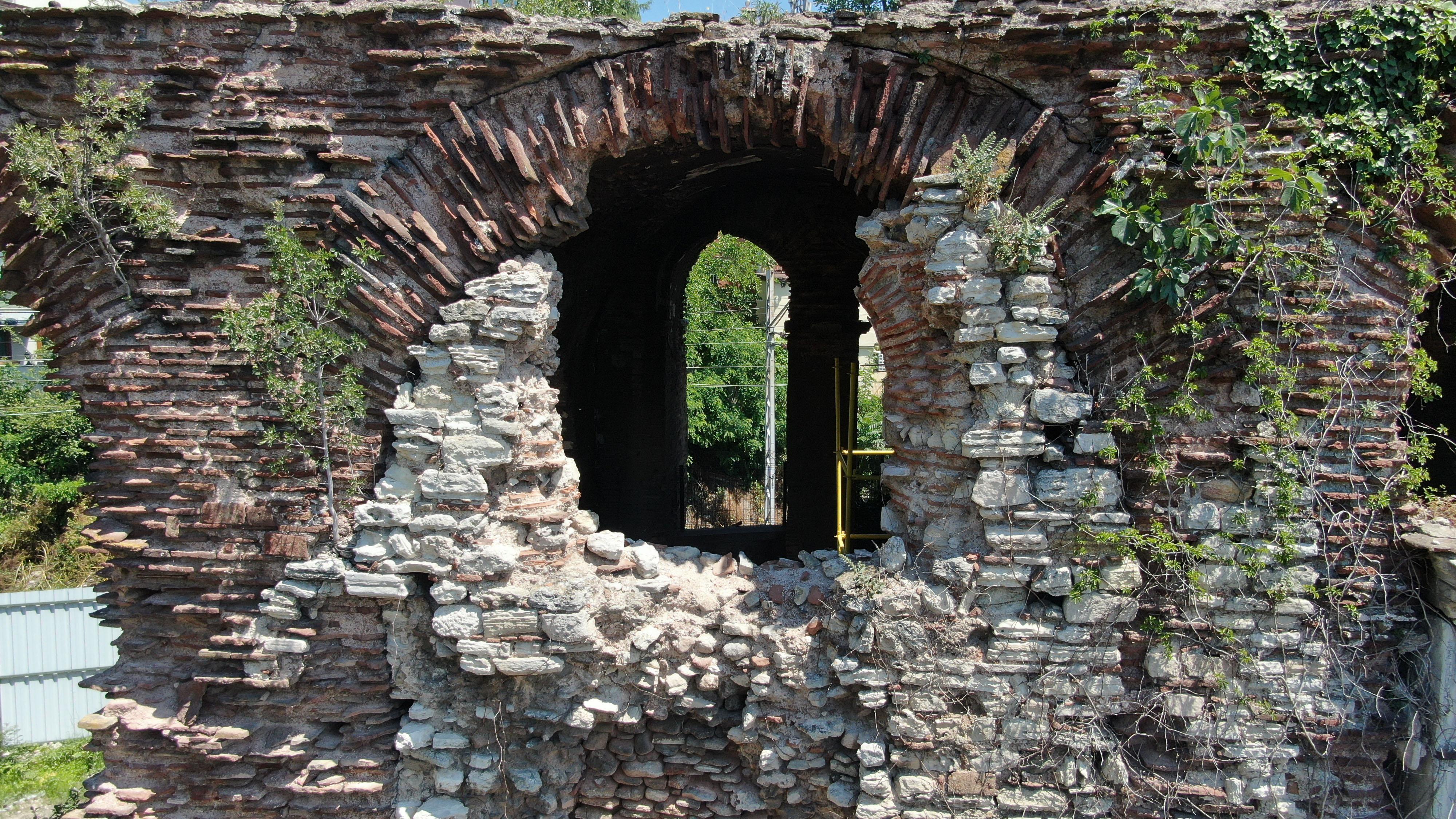 1610 yıllık Bukoleon Sarayında restorasyon çalışmaları başlatıldı