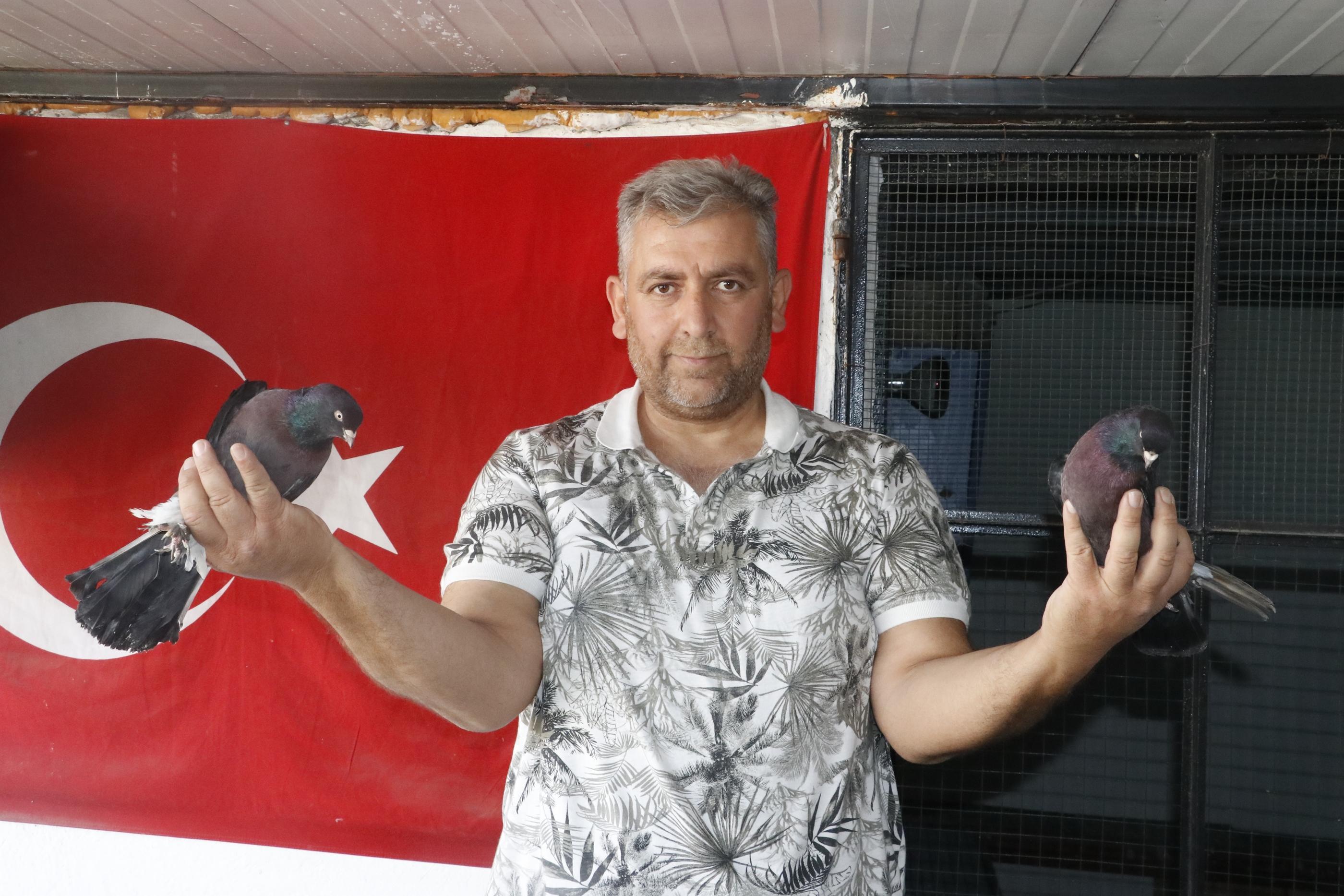 Güvercinleri için 40 bin TLye oda yaptırdı; yemlerine yılda 20 bin TL harcıyor