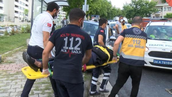 Başakşehirde beton pompa aracı dehşet saçtı; 3ü kadın 4 kişi yaralandı