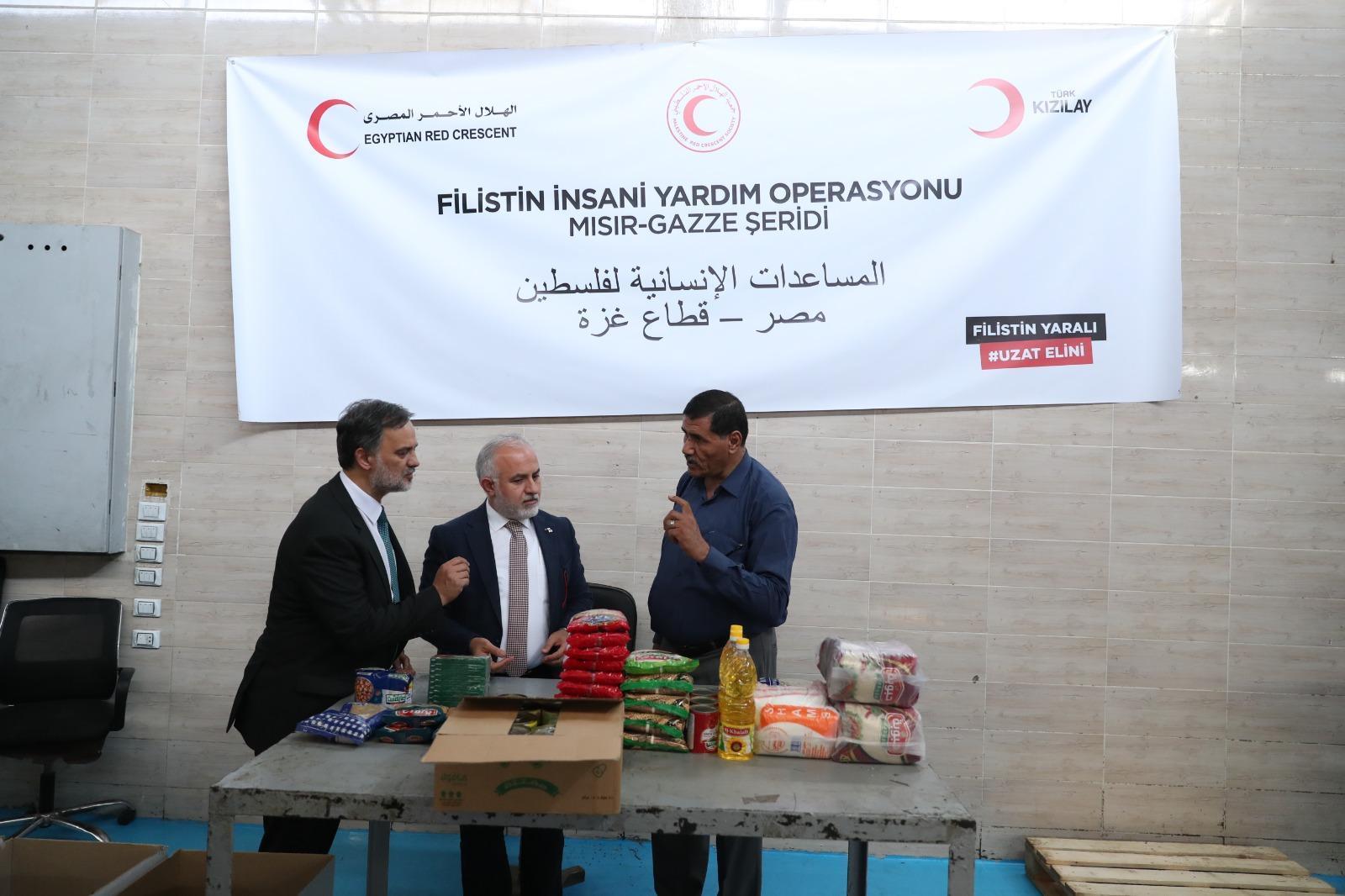 Kızılaydan Filistine destek; 10 TIR yardım yola çıkıyor