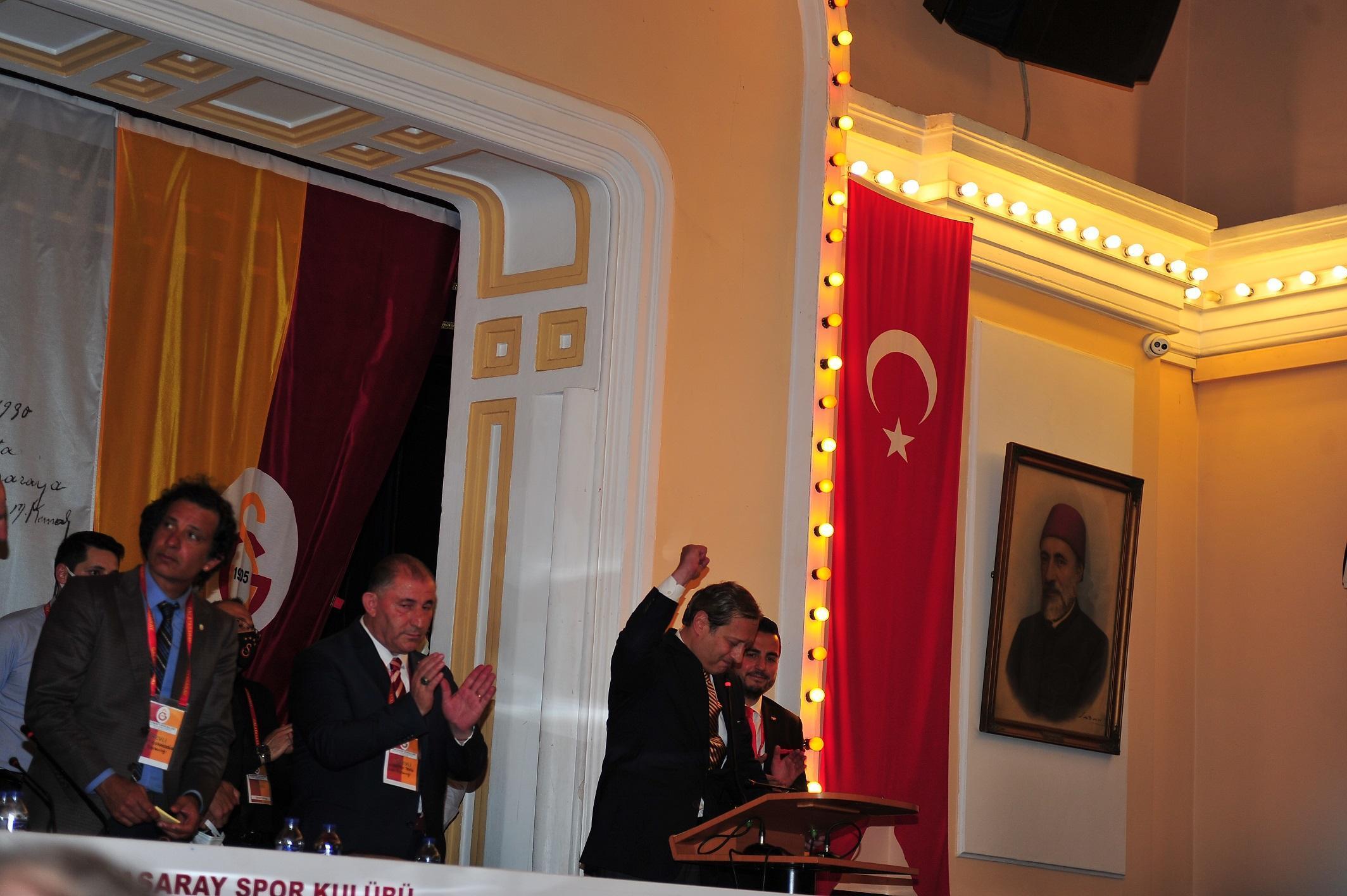 Galatasaray Spor Kulübü’nün 38’inci başkanı Burak Elmas