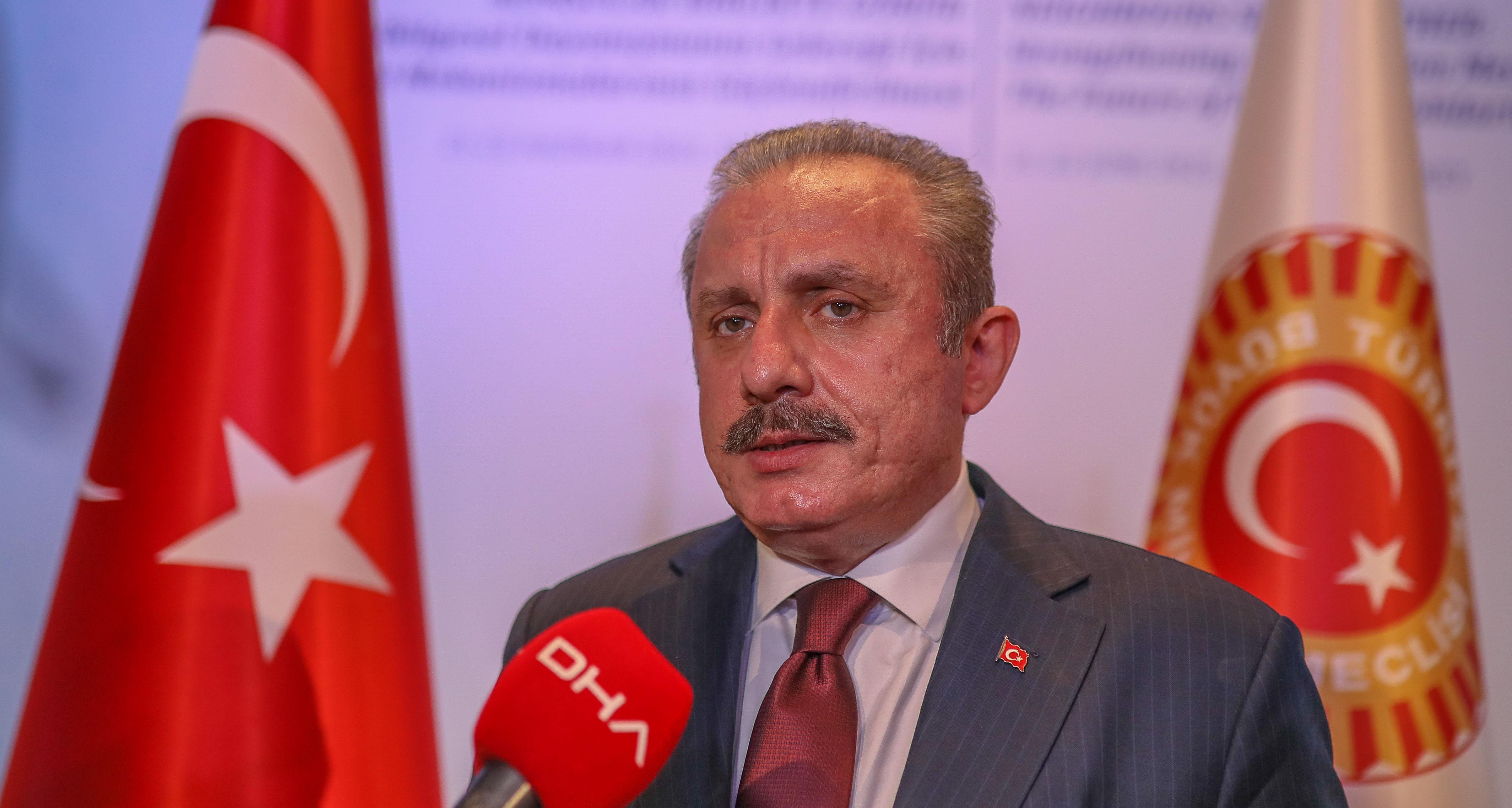 Şentop: Türkiyeyi bölge dışı aktör gibi göstermeye çalışanlara paye verilmemeli