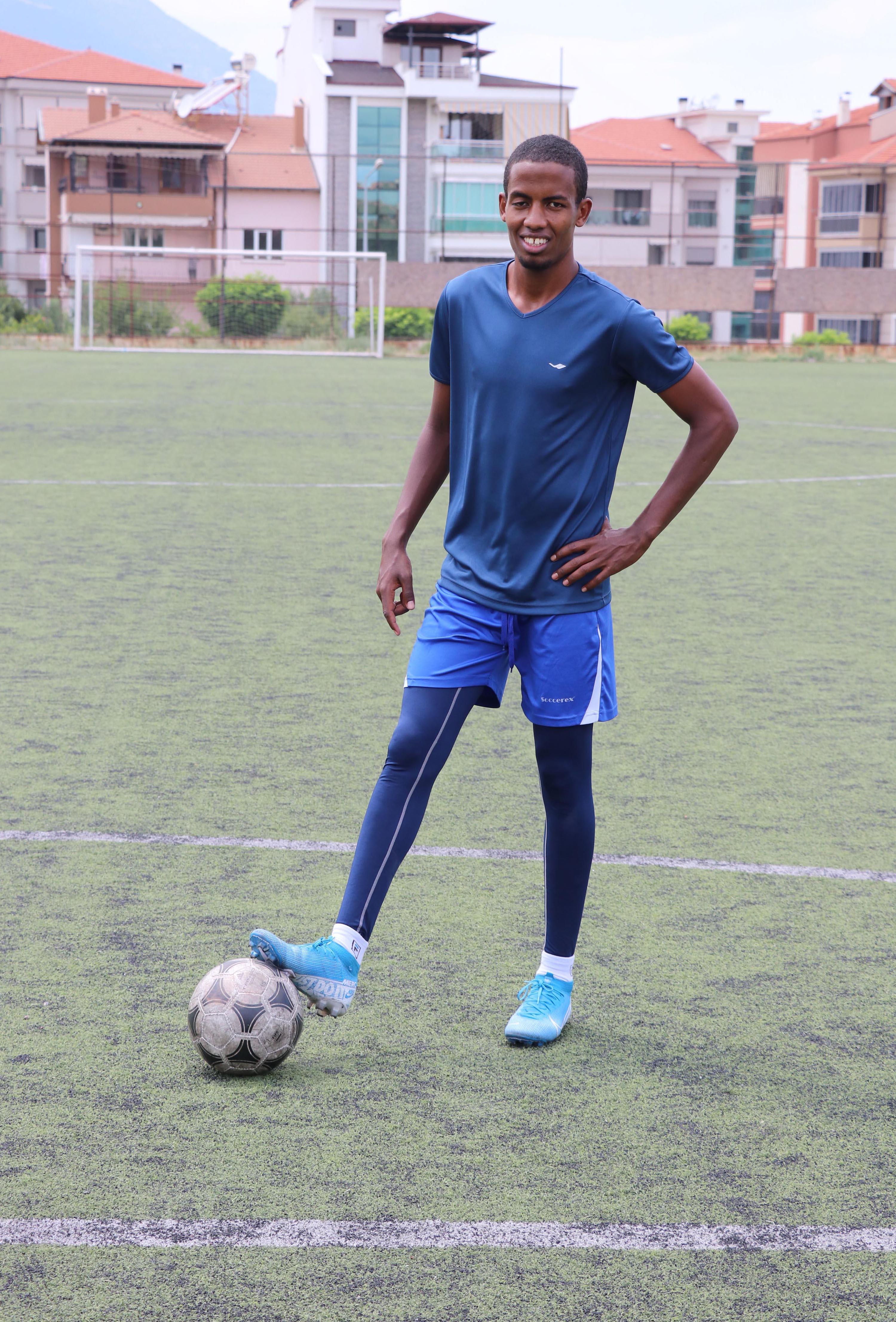 Kenyalı Abdulselam’ın futbolcu olma hayali