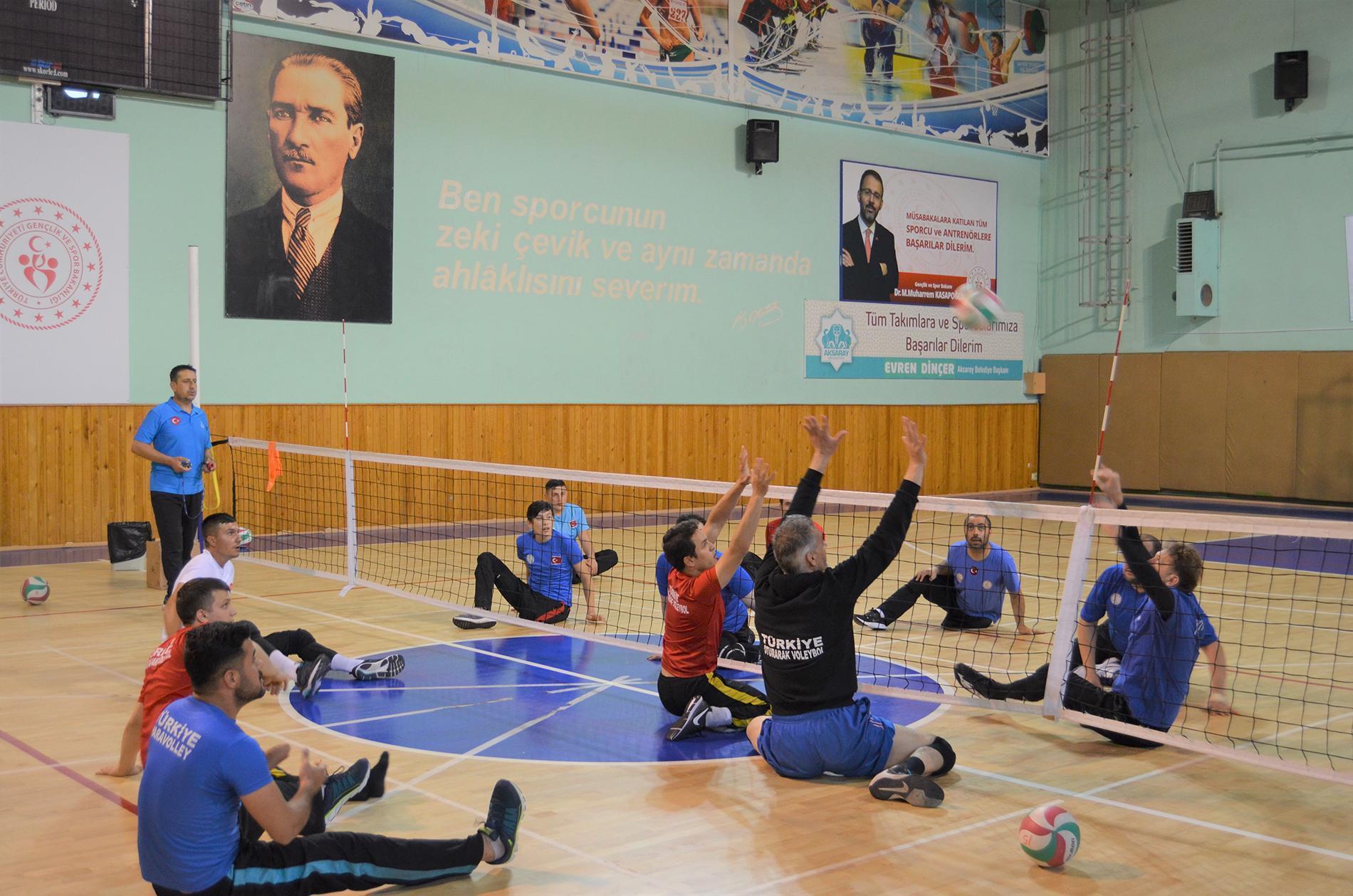 Oturarak Voleybol Milli Takımında hedef Avrupa şampiyonluğu