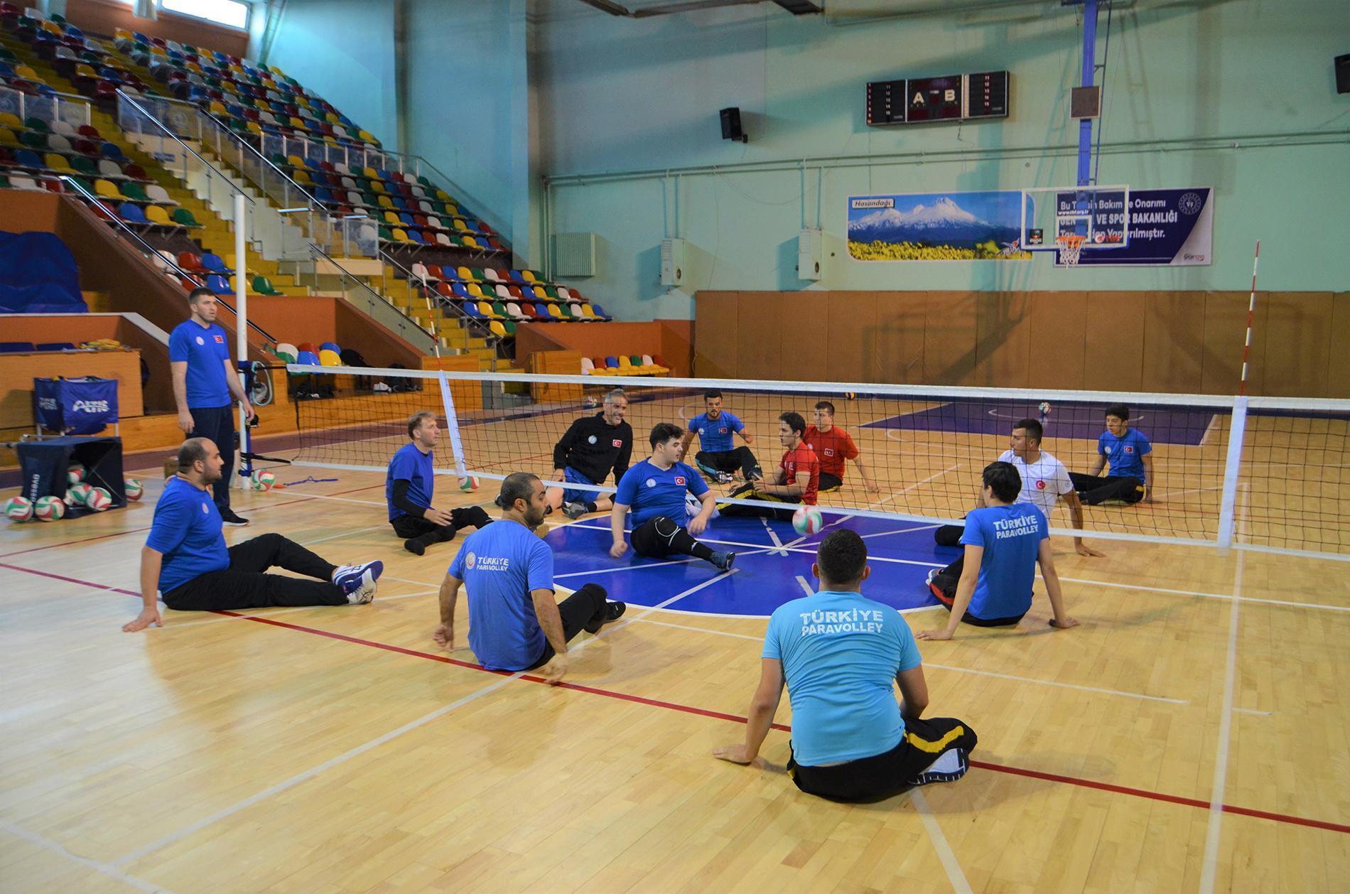 Oturarak Voleybol Milli Takımında hedef Avrupa şampiyonluğu