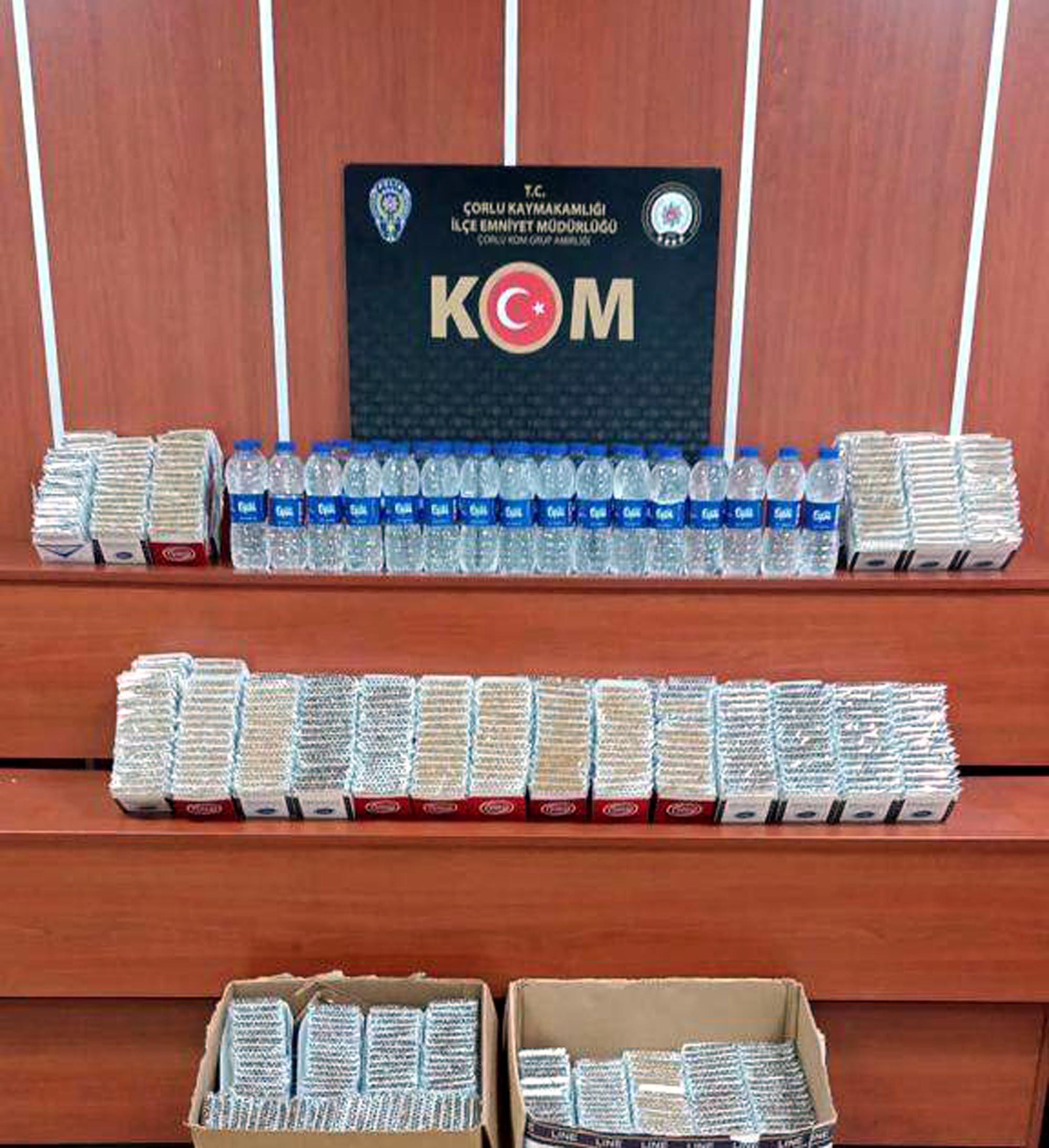 Tekirdağda sahte içkiden 1 kişi öldü, 10 kişi yoğun bakımda