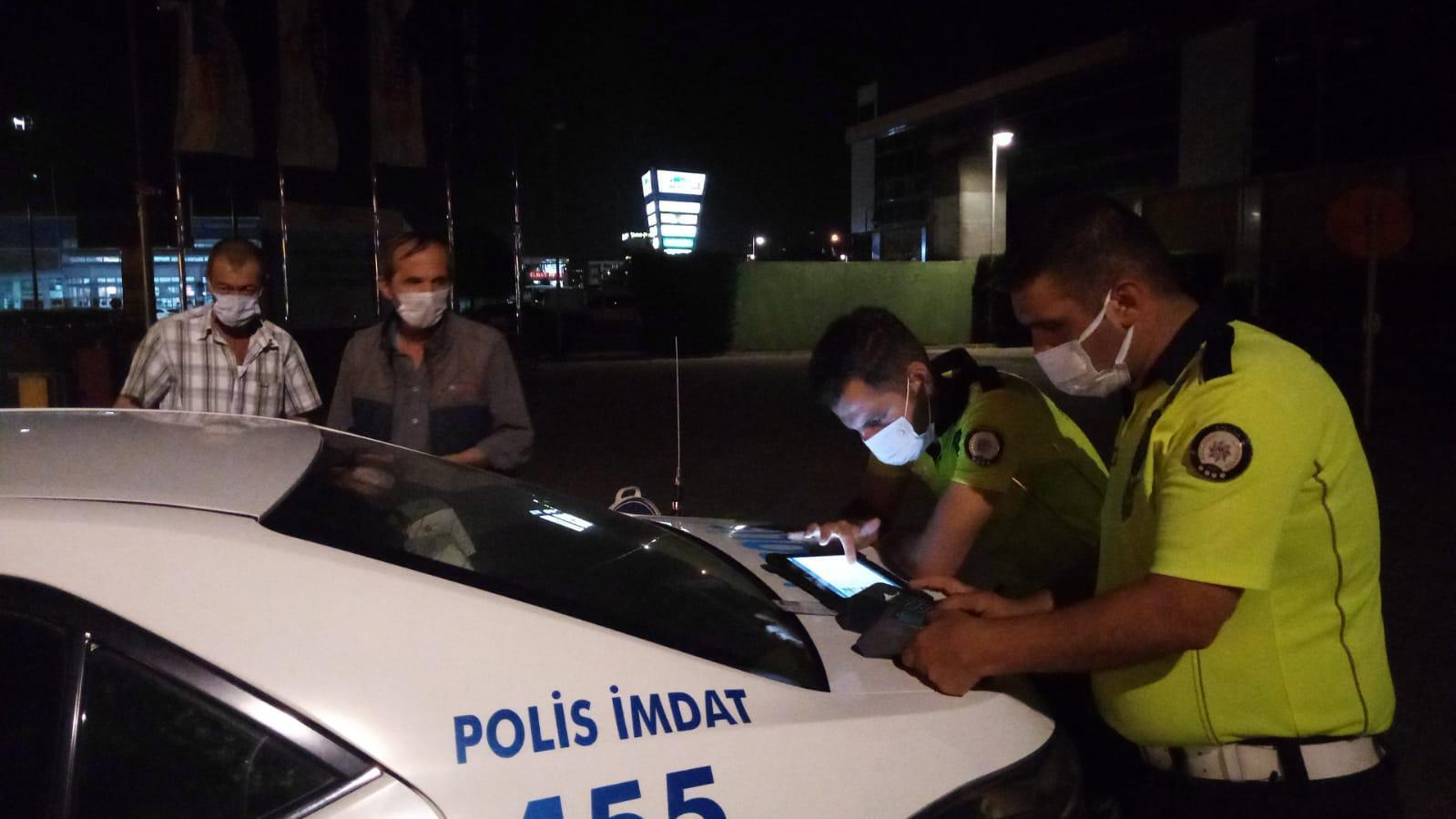 Bursada 1.30 promil alkollü olduğu belirlenen sürücü Pansumandan geliyorum dedi