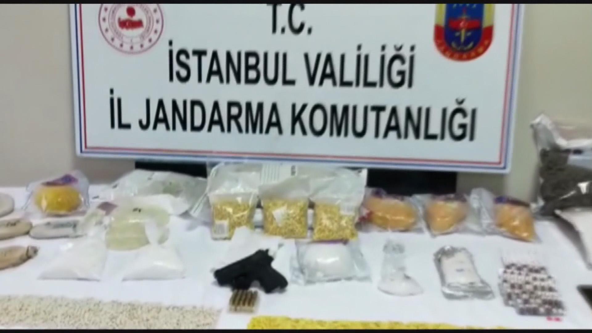 Suriyeli uyuşturucu çetesine jandarma darbesi