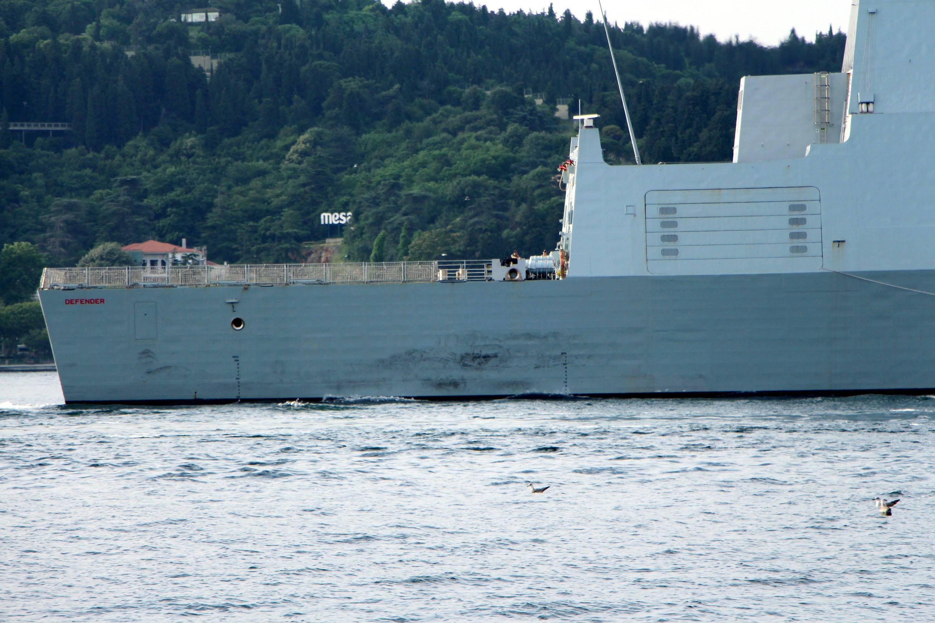 HMS Defender which caused tension between Russia and England left the Black Sea