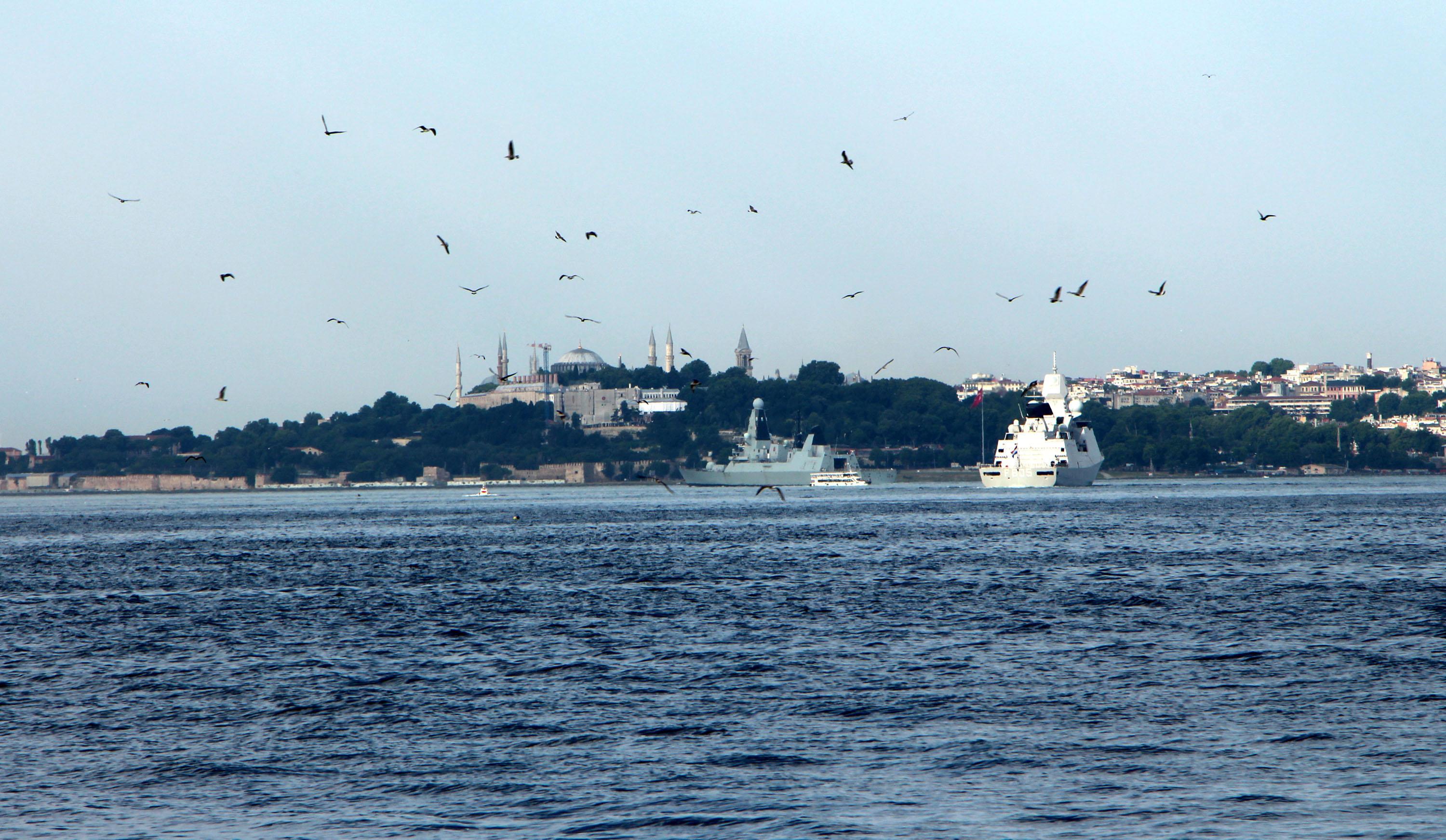 HMS Defender which caused tension between Russia and England left the Black Sea