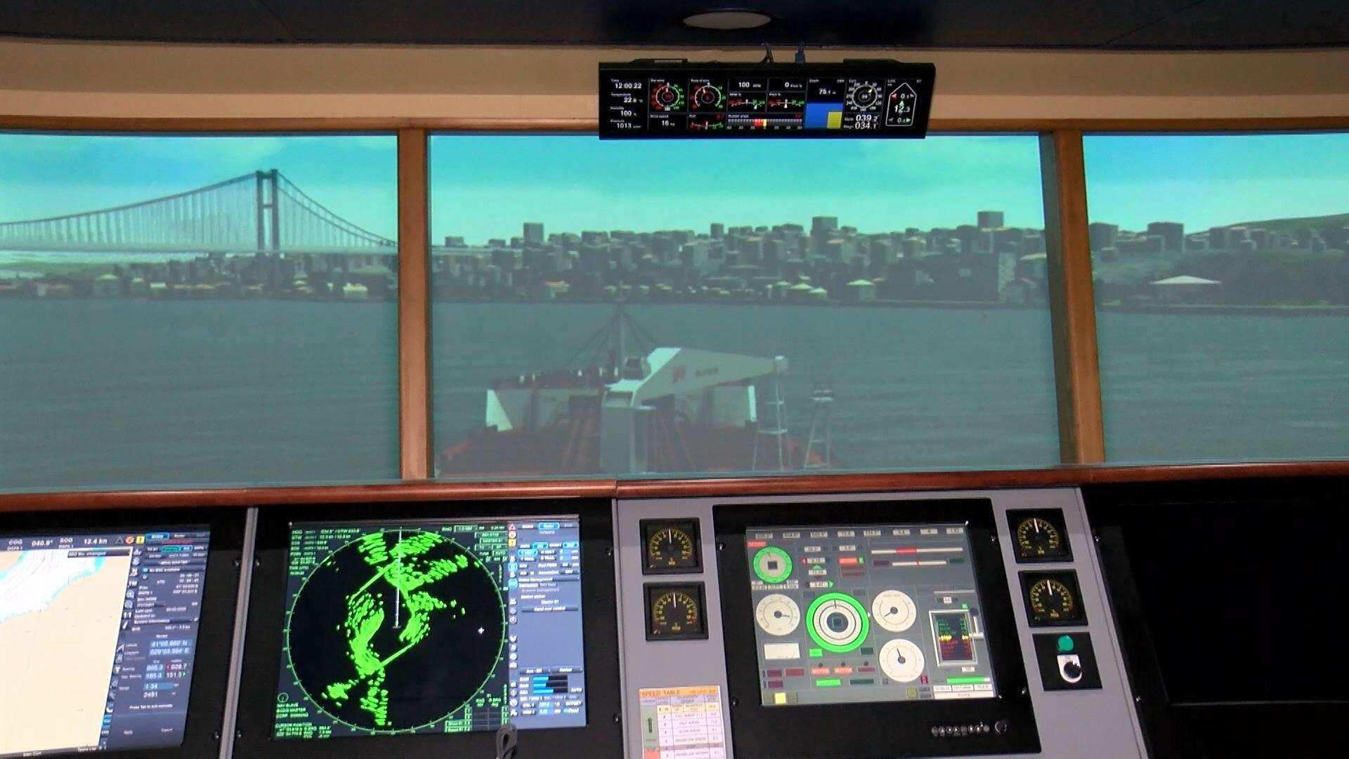 Prof. Dr. Funda Yercan müsijalın gemilere zararını simülasyon üzerinde anlattı