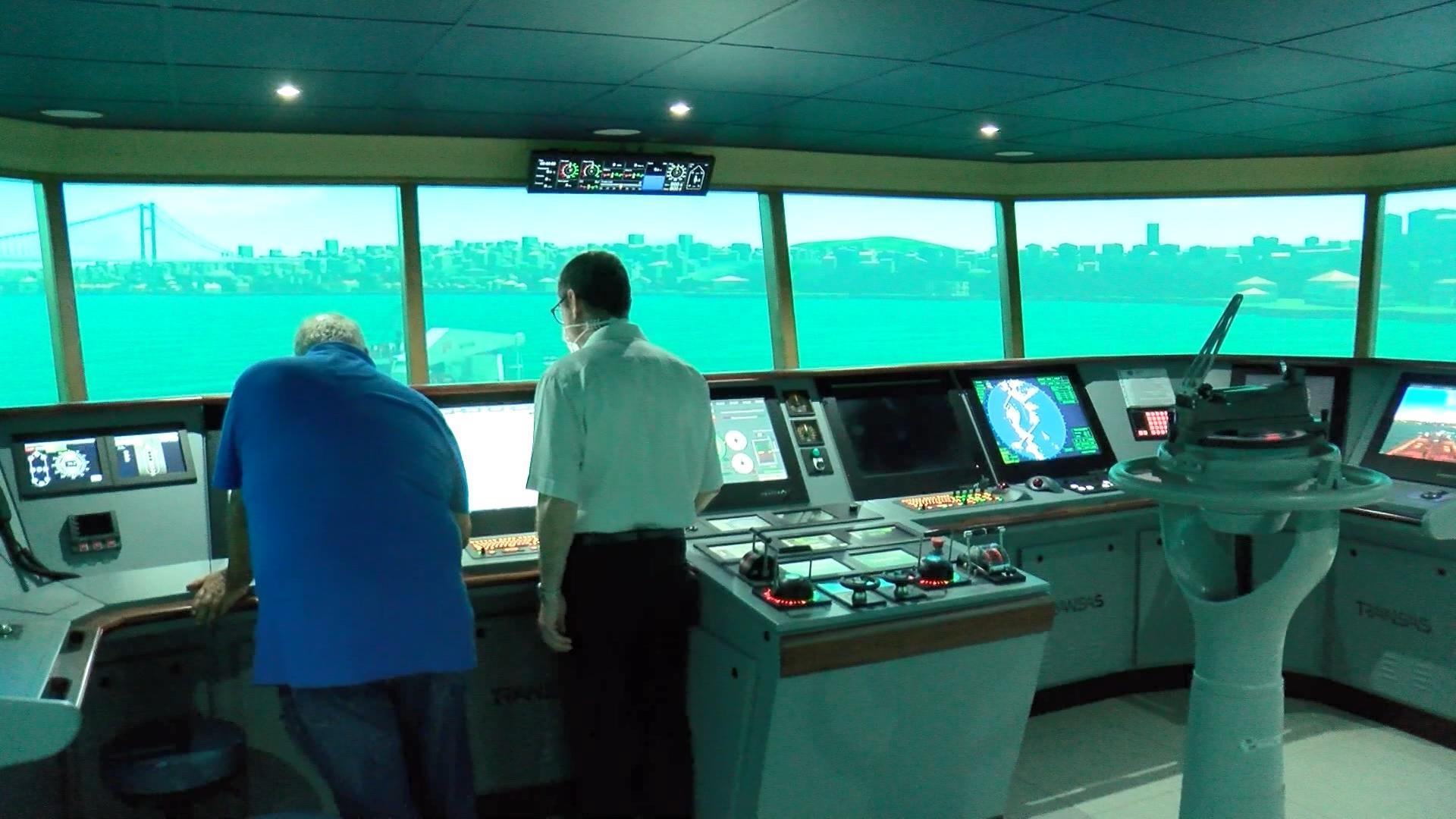 Prof. Dr. Funda Yercan müsijalın gemilere zararını simülasyon üzerinde anlattı