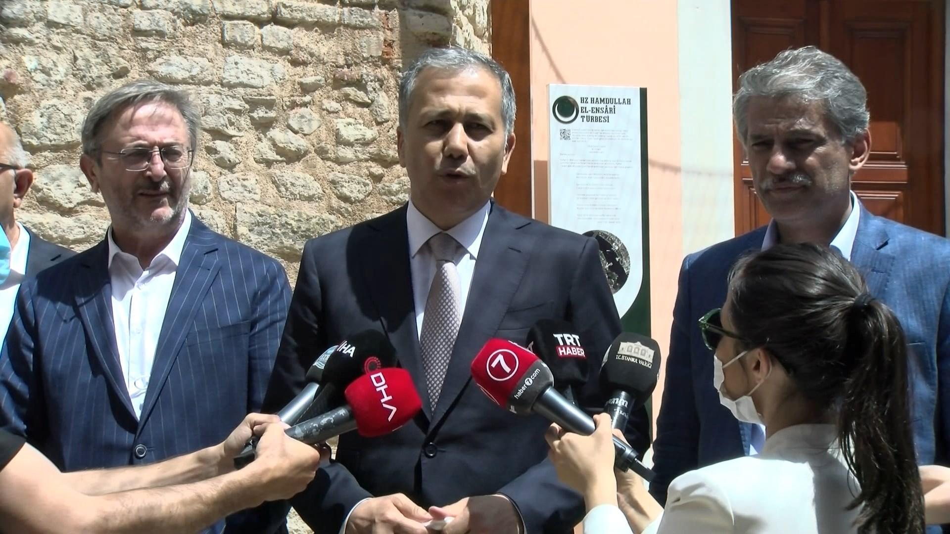 Ebu Şeybe El-Hudrinin türbesi restorasyonun ardından ziyarete açıldı