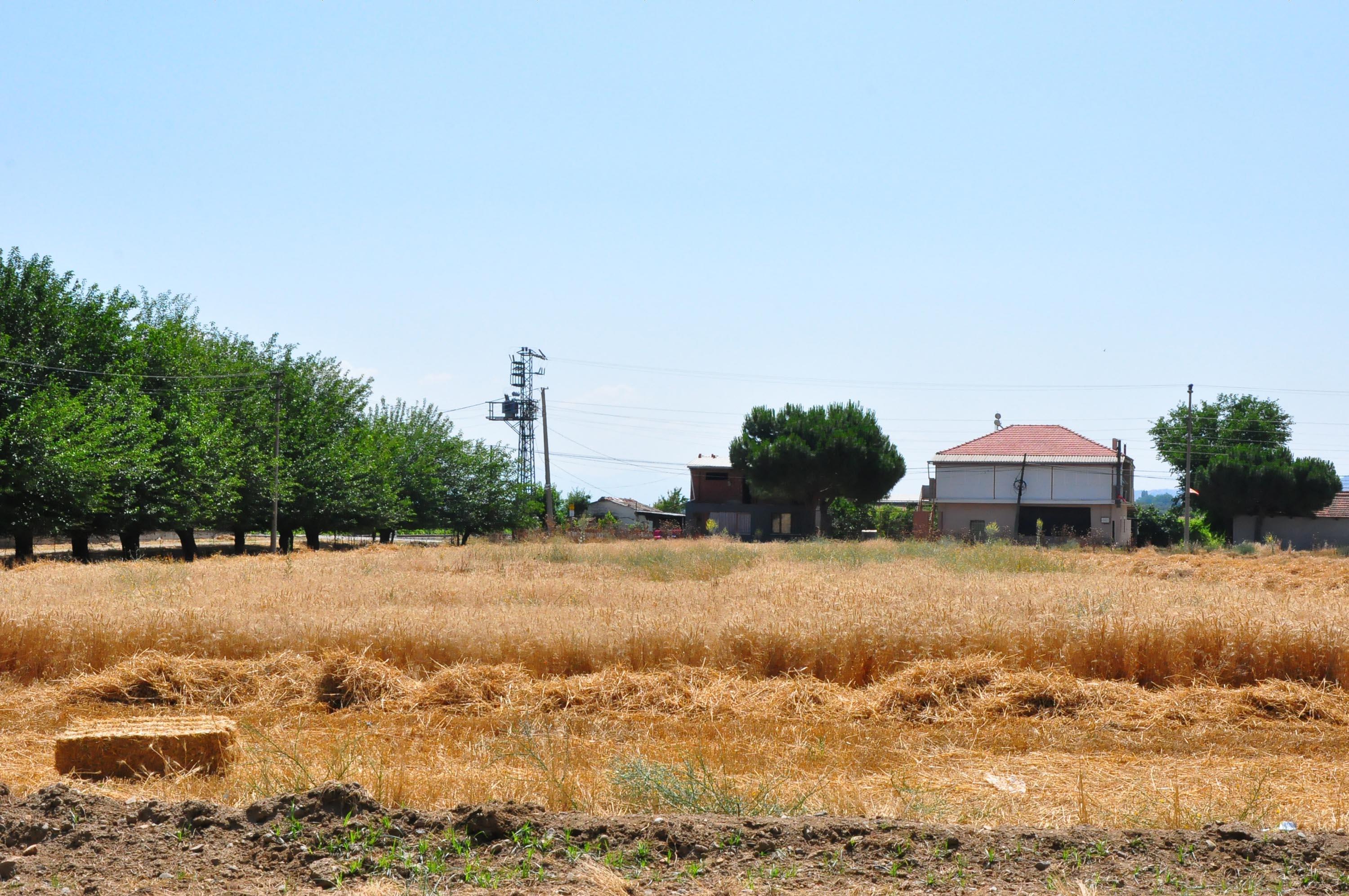 Okul müdüründen kurumu ve öğrencileri için tarla ekimi